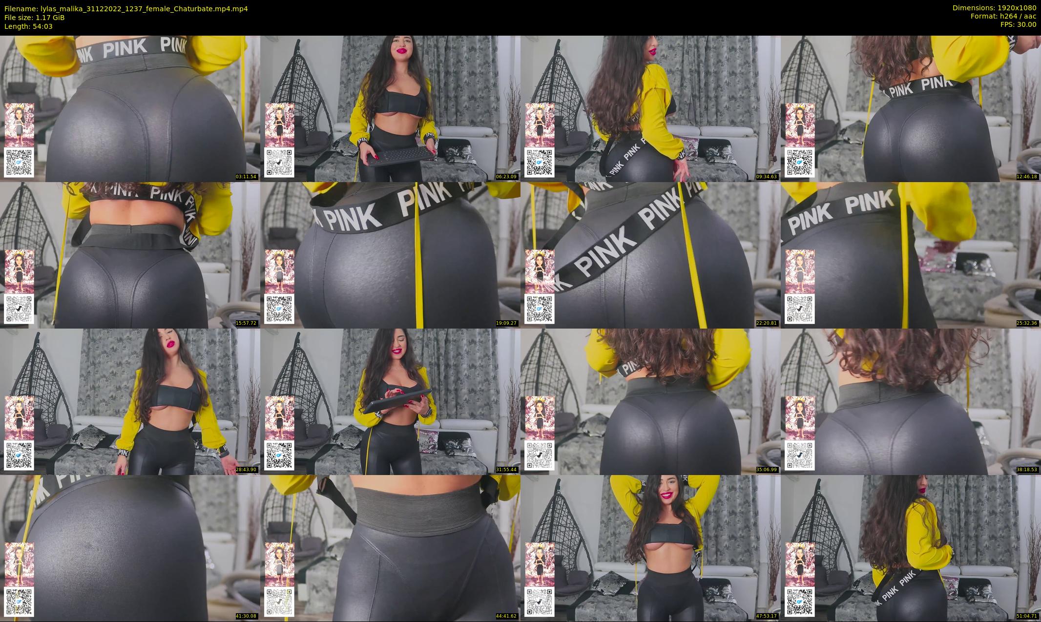 lylas_malika — 55 minute Chaturbate female cam show recording, 1080p, Dec 31, 2022