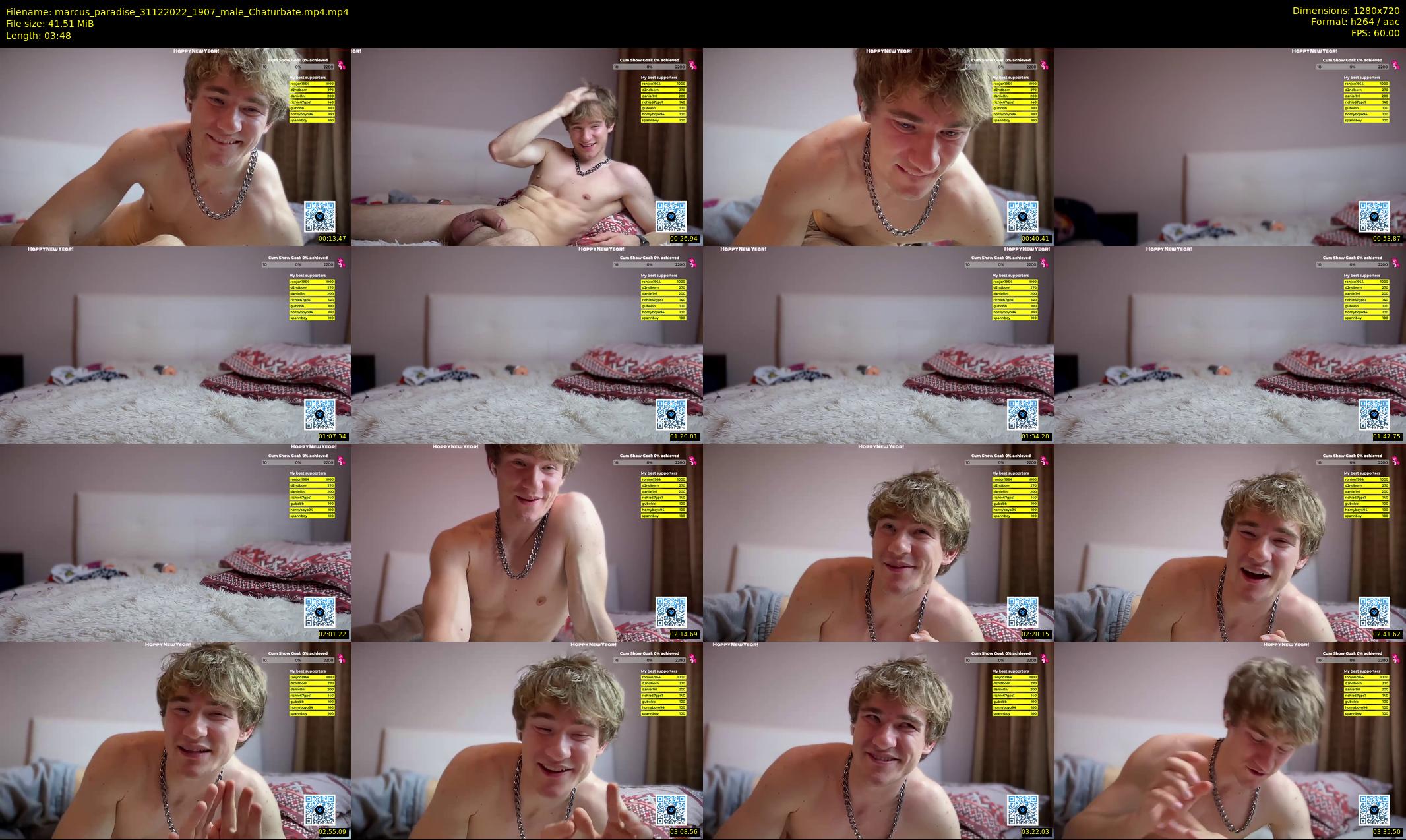 marcus_paradise — 4 minute Chaturbate male cam show recording, 720p, Dec 31, 2022