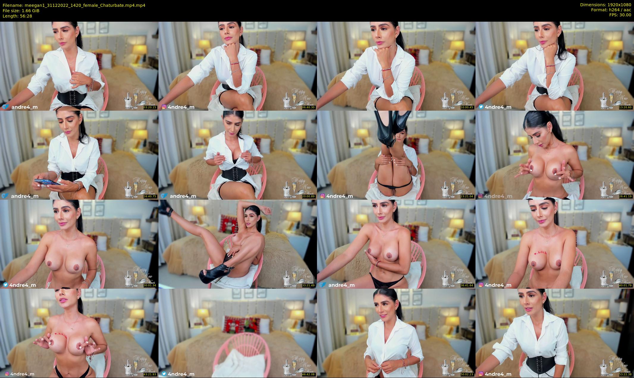 meegan1 — 57 minute Chaturbate female cam show recording, 1080p, Dec 31, 2022
