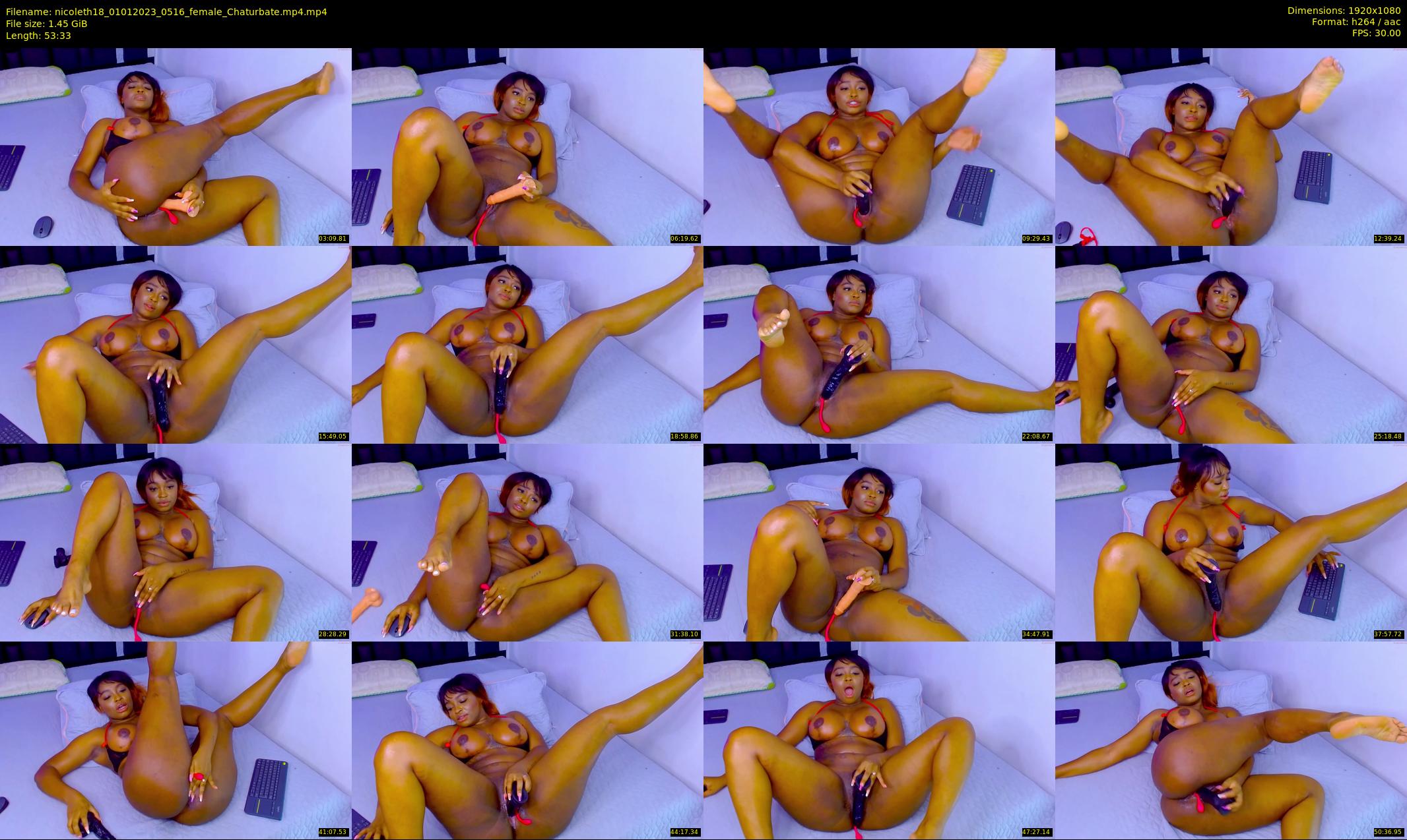 nicoleth18 — 54 minute Chaturbate female cam show recording, 1080p, Jan 1, 2023