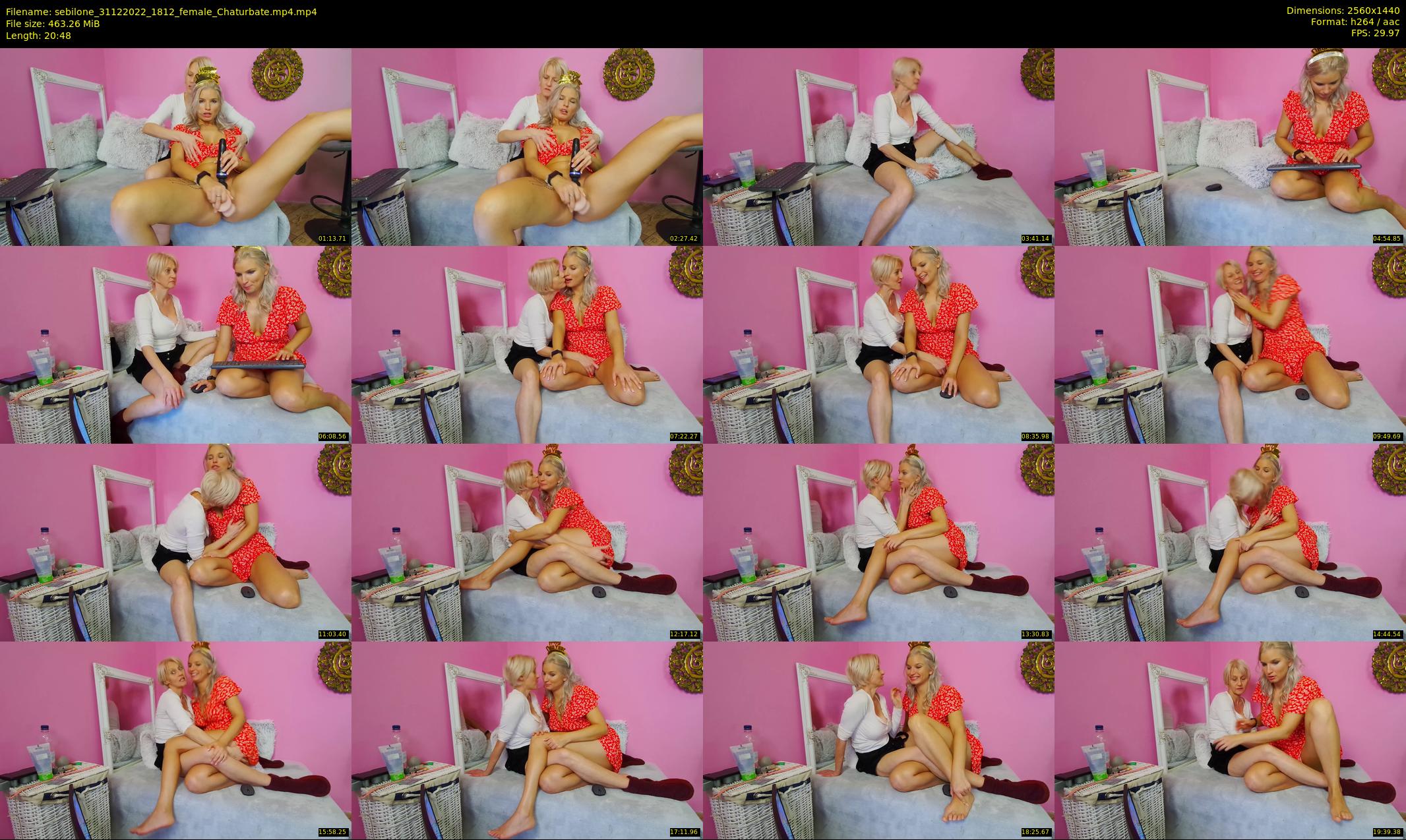 sebilone — 21 minute Chaturbate couple cam show recording, 1080p, Dec 31, 2022
