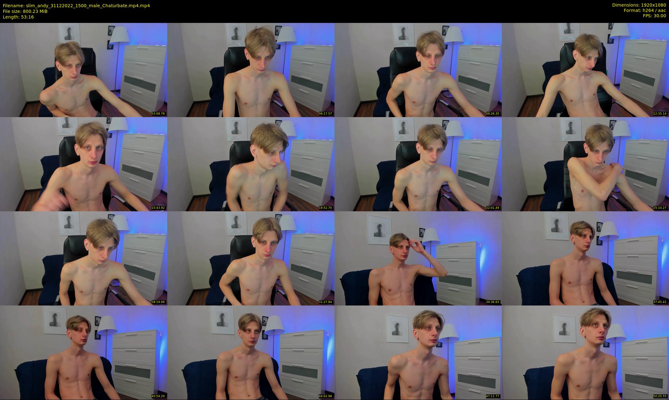 slim_andy — 54 minute Chaturbate male cam show recording, 1080p, Dec 31, 2022