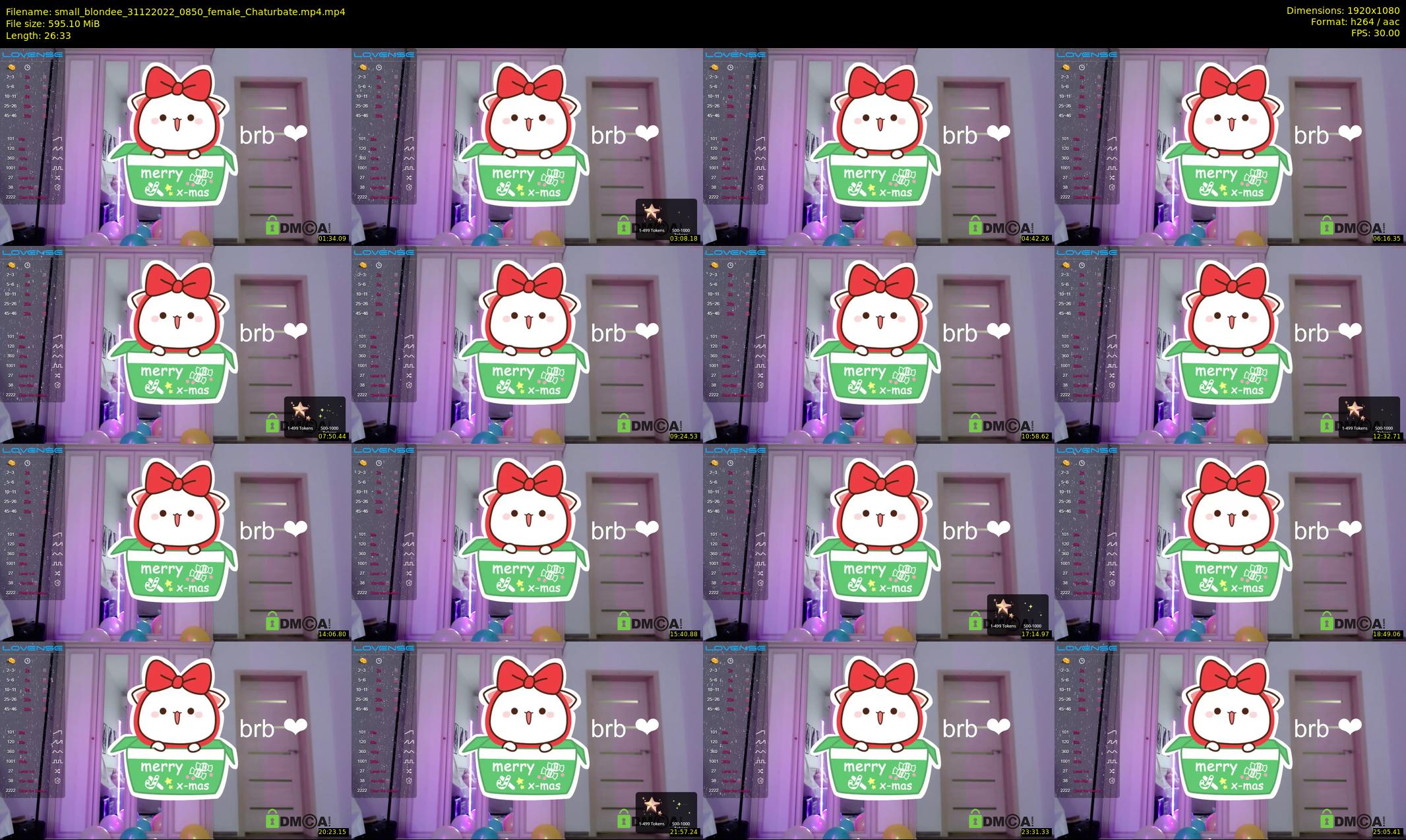 small_blondee — 27 minute Chaturbate female cam show recording, 1080p, Dec 31, 2022
