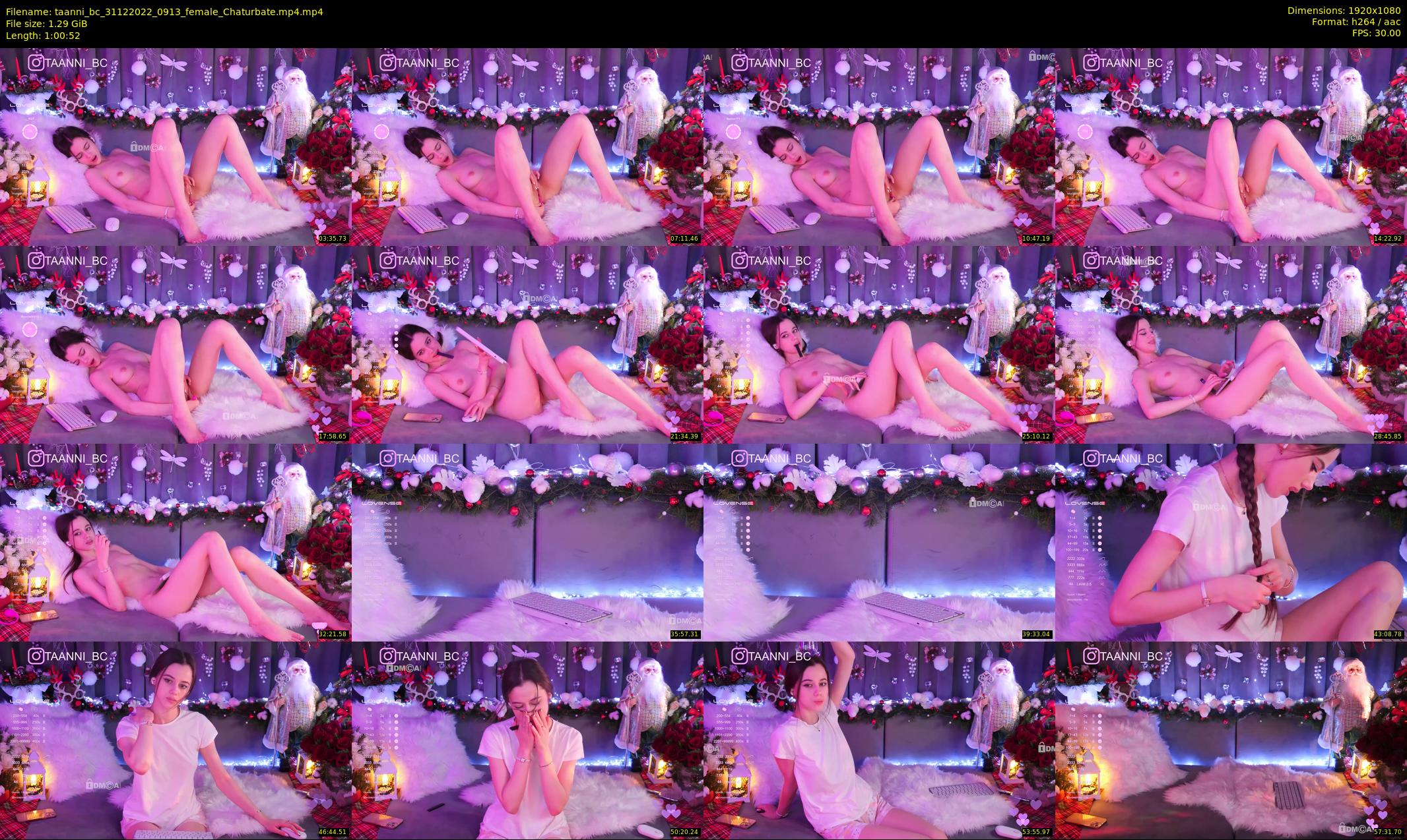 taanni_bc — 61 minute Chaturbate female cam show recording, 1080p, Dec 31, 2022