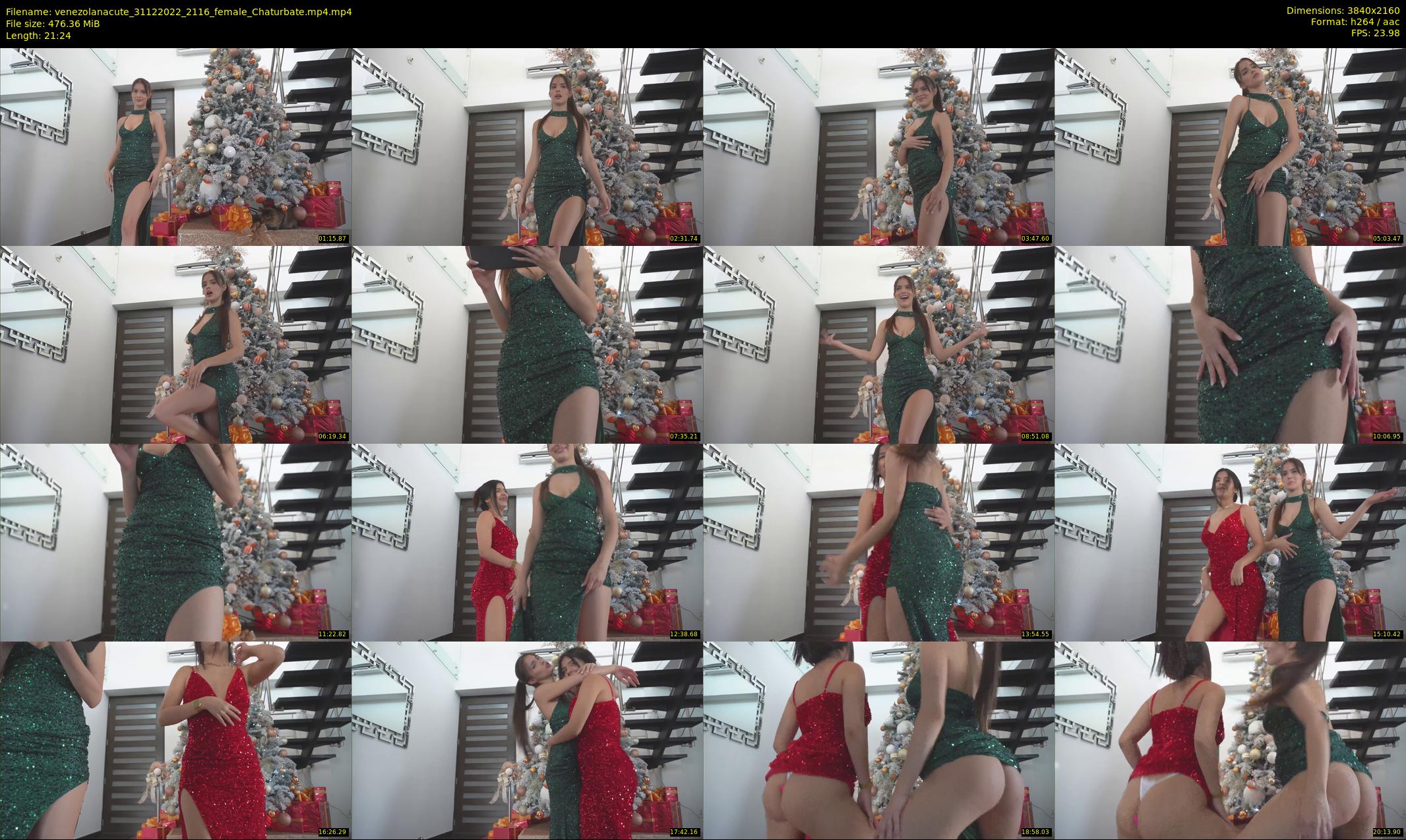 venezolanacute — 22 minute Chaturbate female cam show recording, 4K, Dec 31, 2022