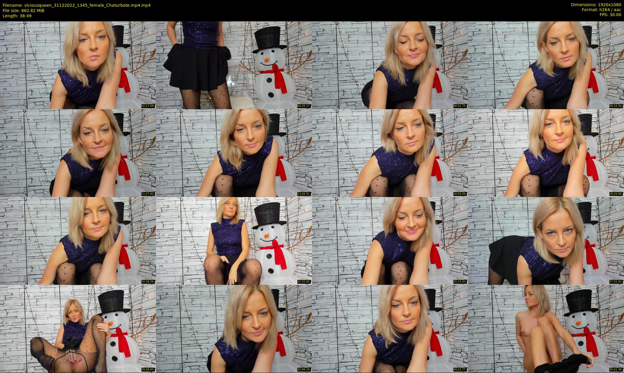 viciousqueen — 39 minute Chaturbate female cam show recording, 1080p, Dec 31, 2022