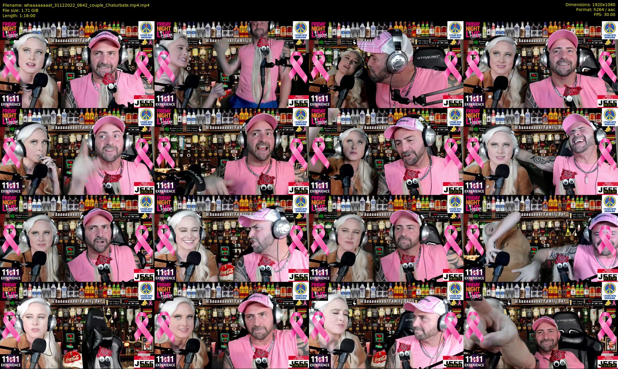 whaaaaaaaat — 78 minute Chaturbate couple cam show recording, 1080p, Dec 31, 2022
