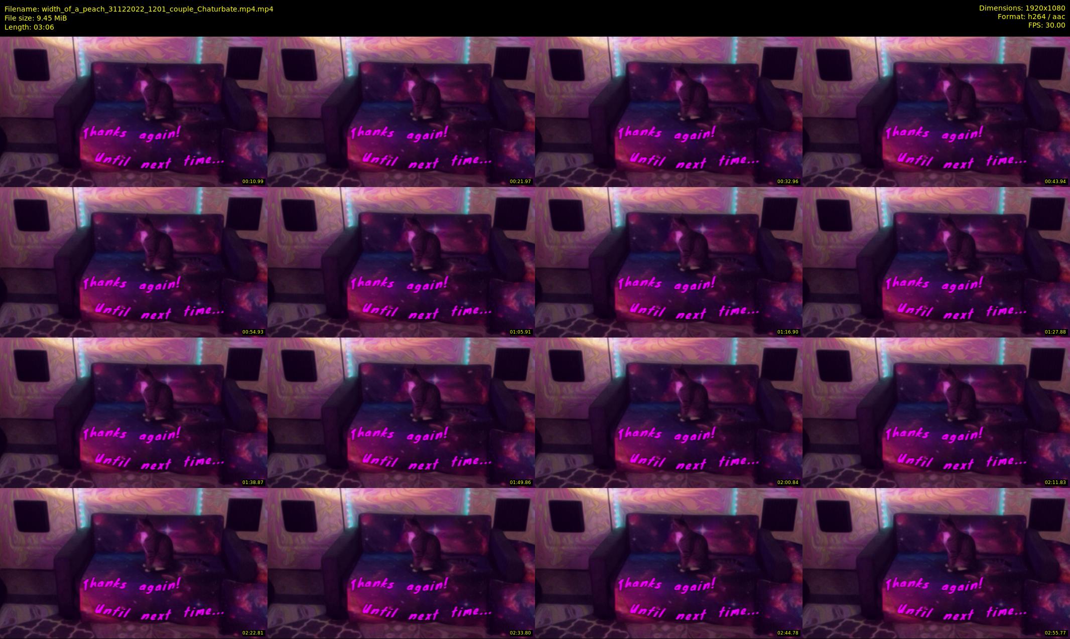 width_of_a_peach — 4 minute Chaturbate couple cam show recording, 1080p, Dec 31, 2022