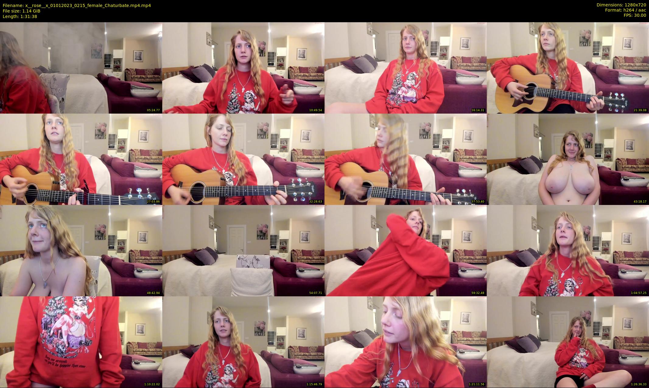 x__rose__x — 92 minute Chaturbate female cam show recording, 720p, Jan 1, 2023