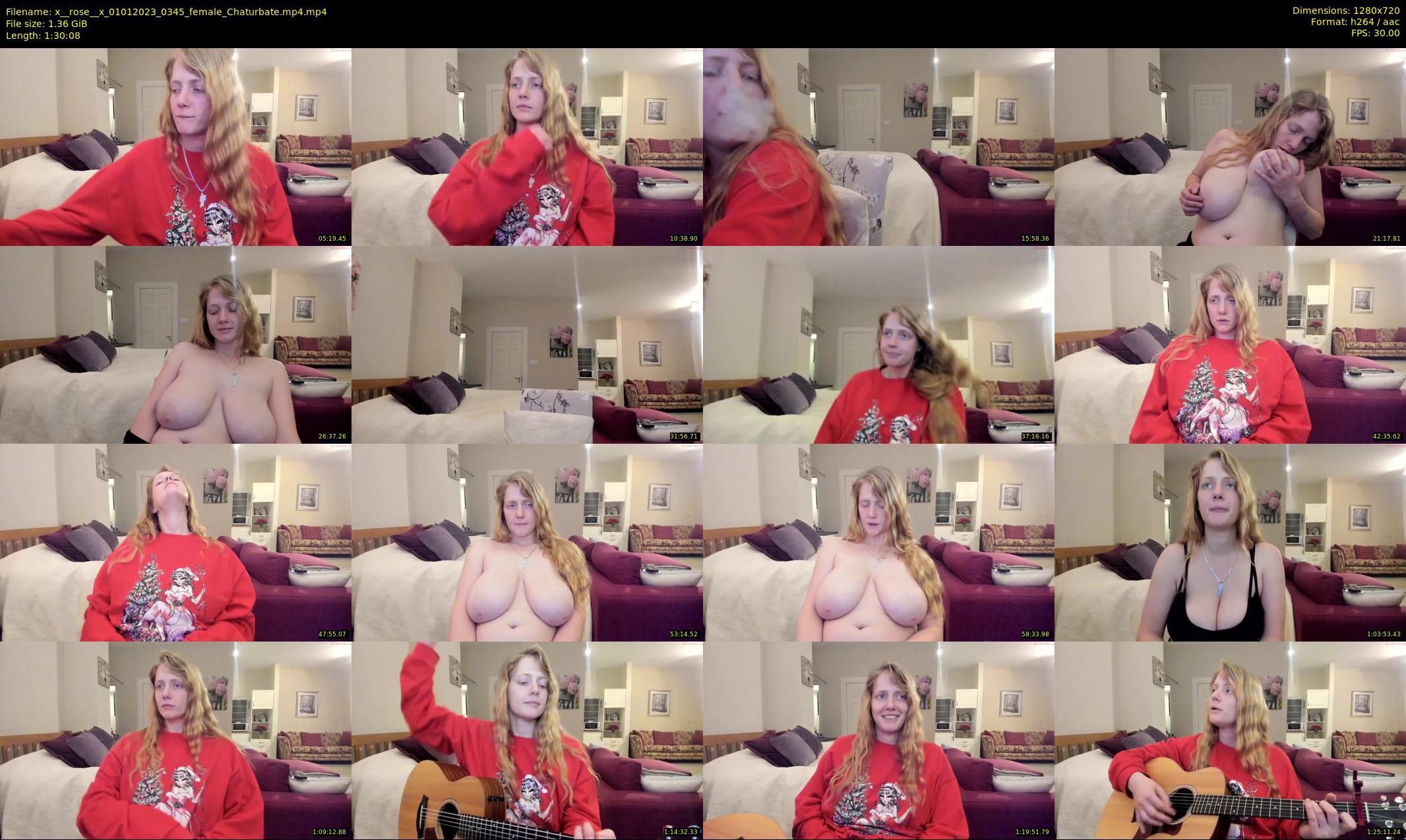 x__rose__x — 91 minute Chaturbate female cam show recording, 720p, Jan 1, 2023