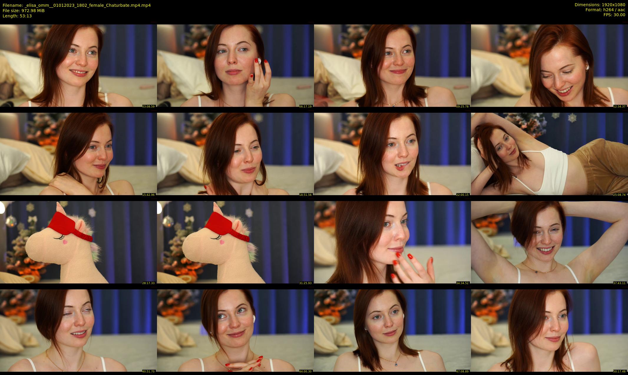 _elisa_omm_ — 54 minute Chaturbate female cam show recording, 1080p, Jan 1, 2023