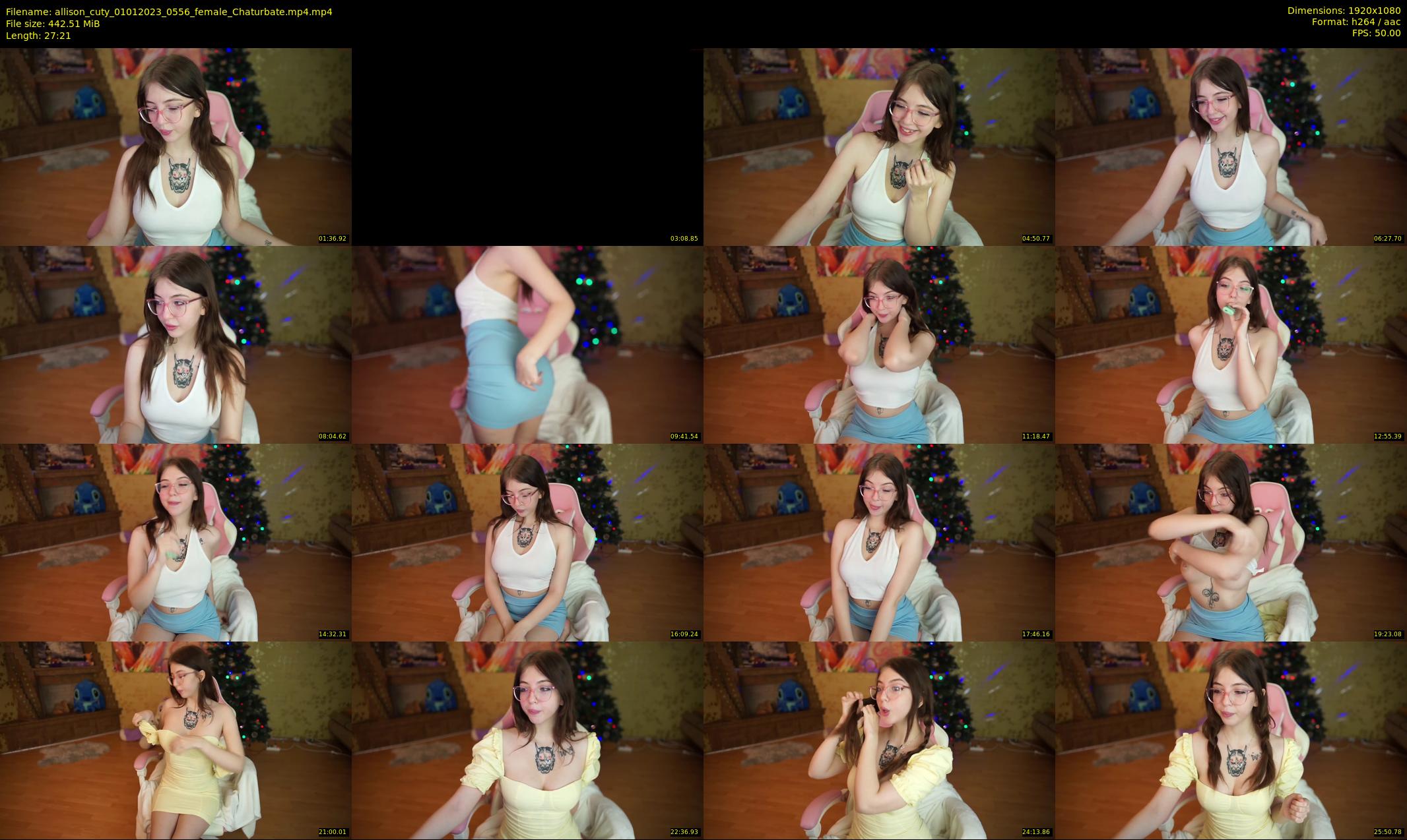 allison_cuty — 28 minute Chaturbate female cam show recording, 1080p, Jan 1, 2023