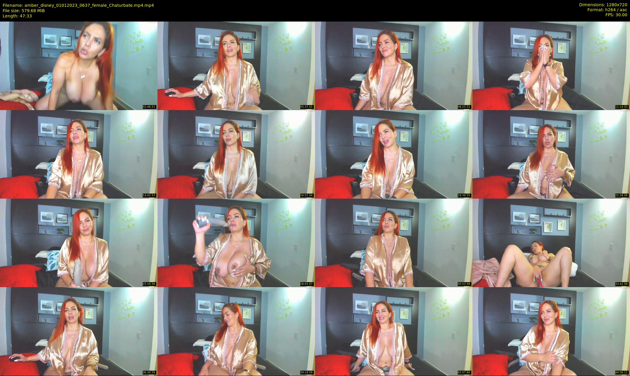 amber_disney — 48 minute Chaturbate female cam show recording, 720p, Jan 1, 2023