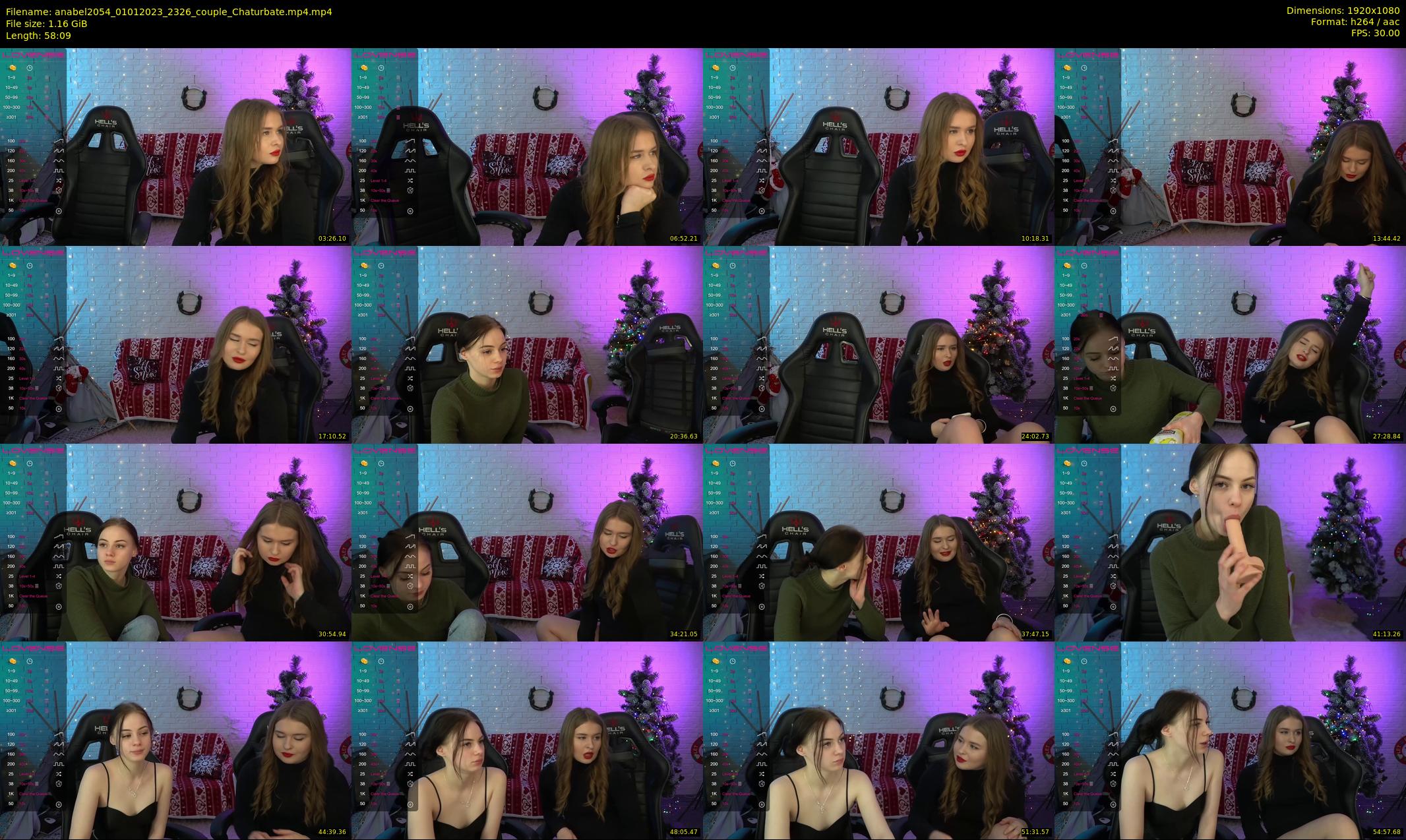 anabel2054 — 59 minute Chaturbate female cam show recording, 1080p, Jan 1, 2023
