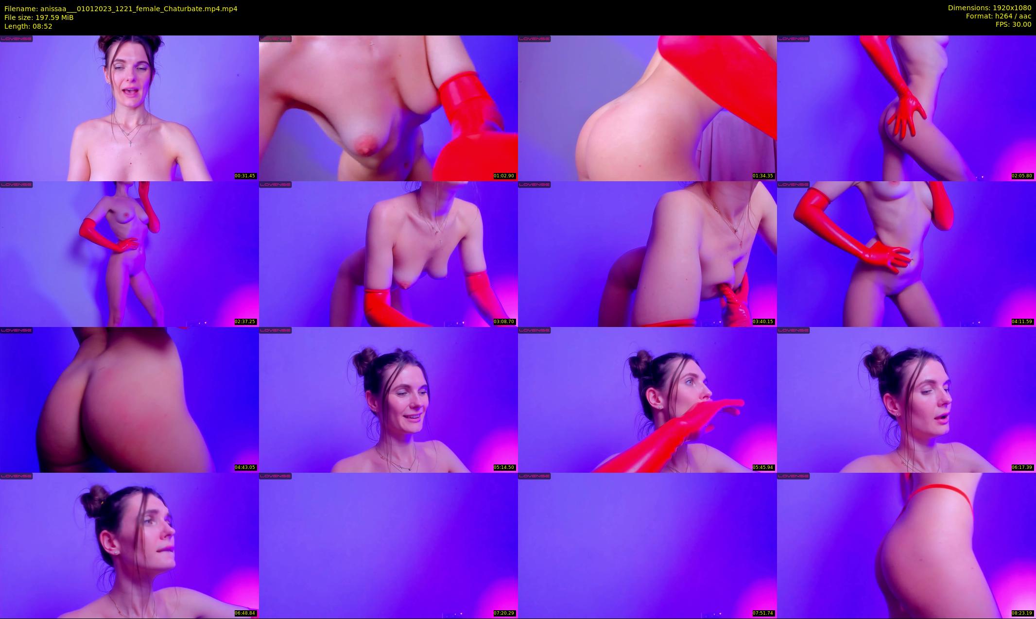 anissaa__ — 9 minute Chaturbate female cam show recording, 1080p, Jan 1, 2023