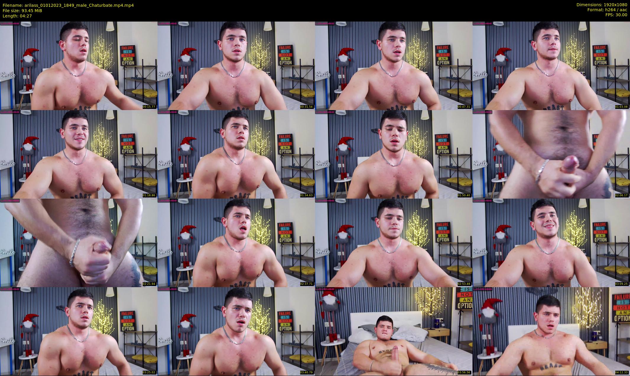 arilass — 5 minute Chaturbate male cam show recording, 1080p, Jan 1, 2023
