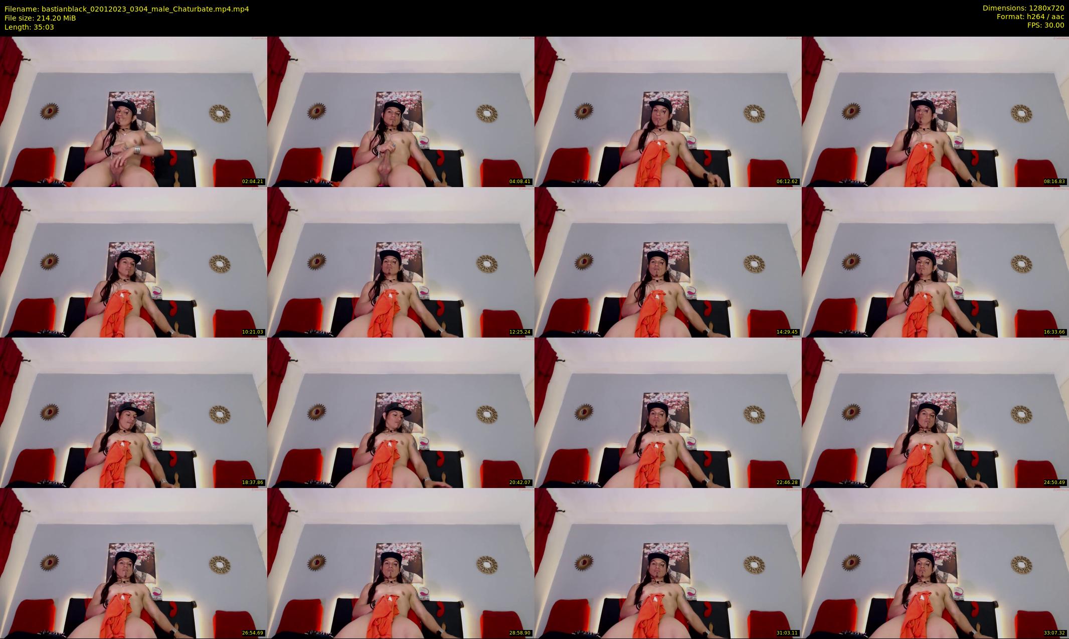 bastianblack — 36 minute Chaturbate male cam show recording, 720p, Jan 2, 2023