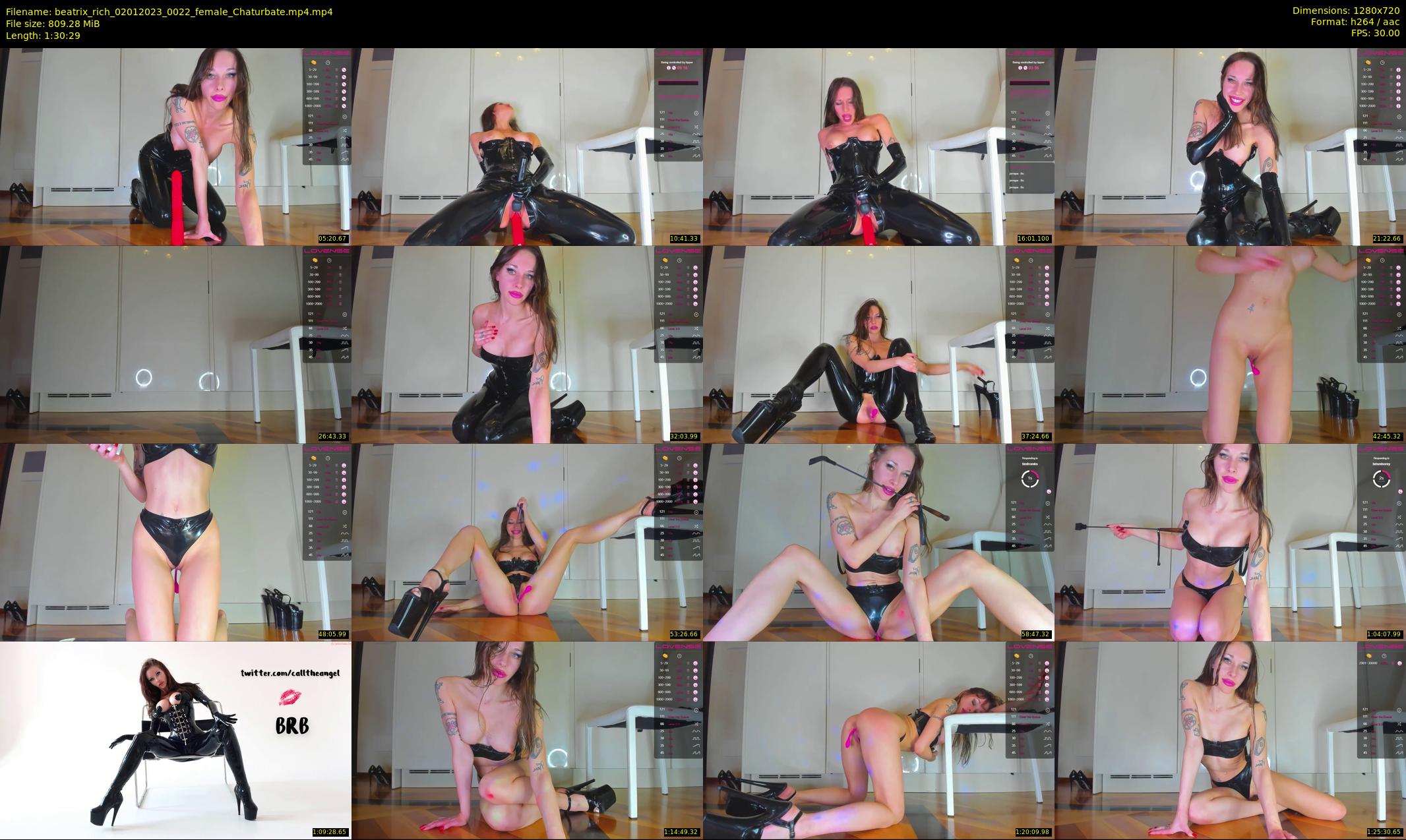 beatrix_rich — 91 minute Chaturbate female cam show recording, 720p, Jan 2, 2023