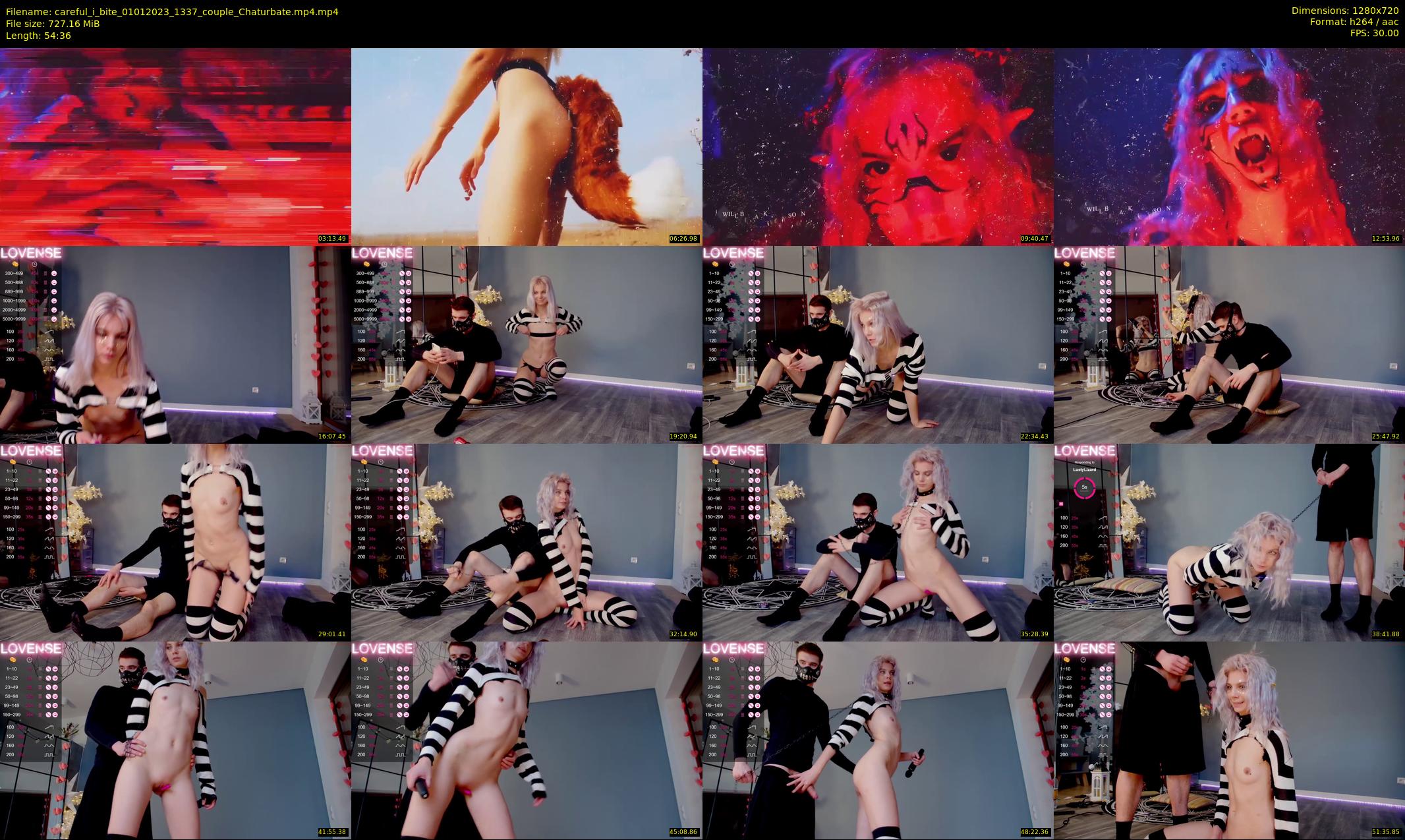careful_i_bite — 55 minute Chaturbate female cam show recording, 720p, Jan 1, 2023