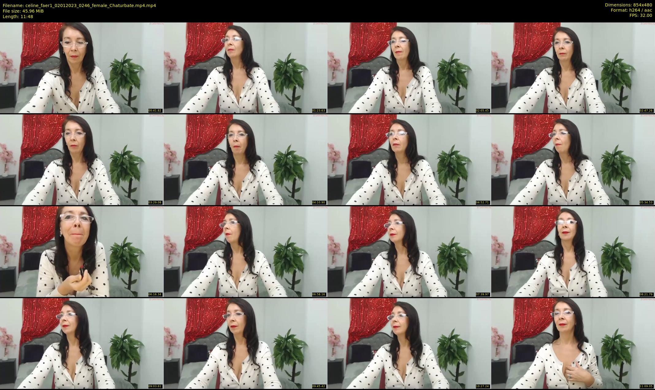 celine_faer1 — 12 minute Chaturbate female cam show recording, 480p, Jan 2, 2023
