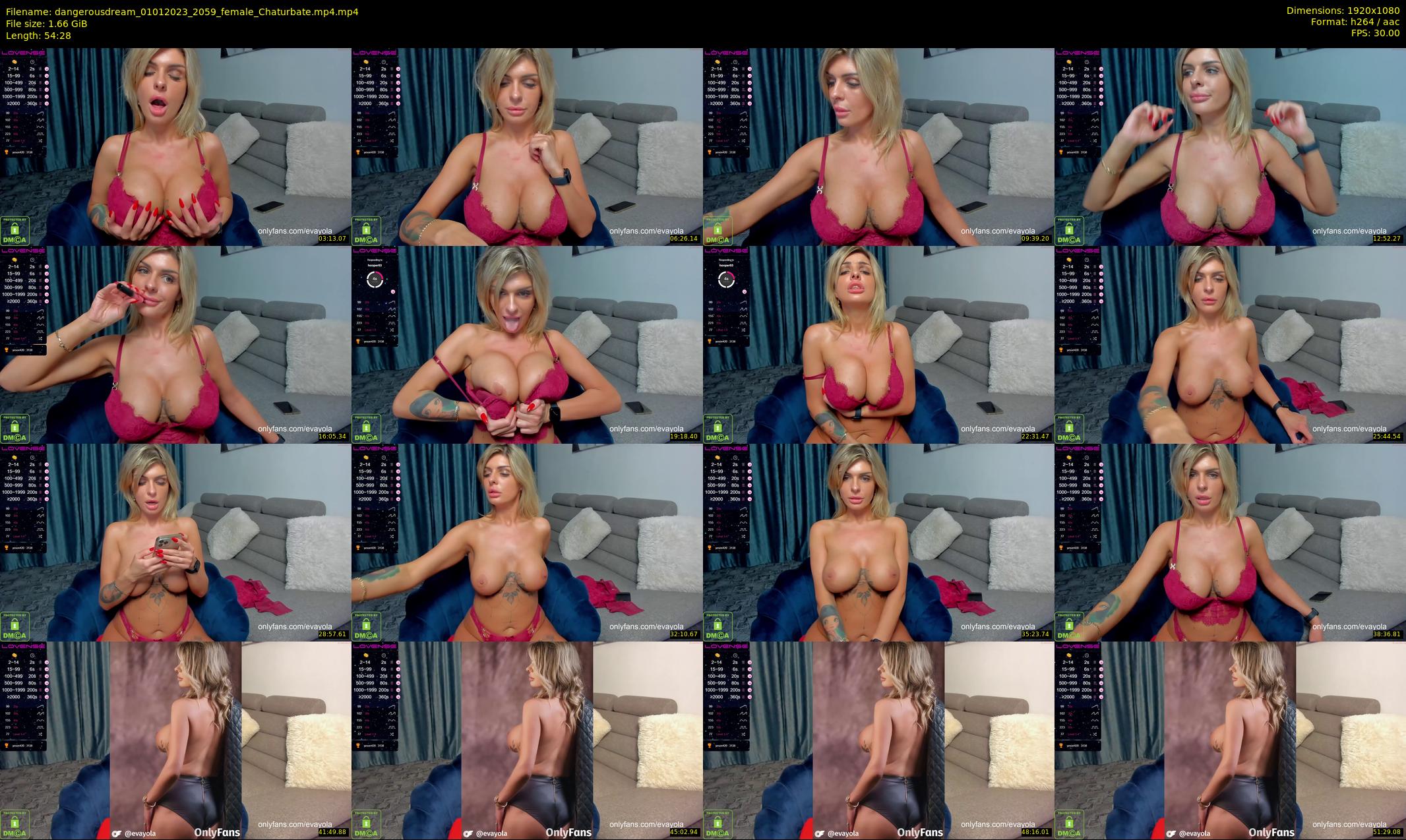 dangerousdream — 55 minute Chaturbate couple cam show recording, 1080p, Jan 1, 2023