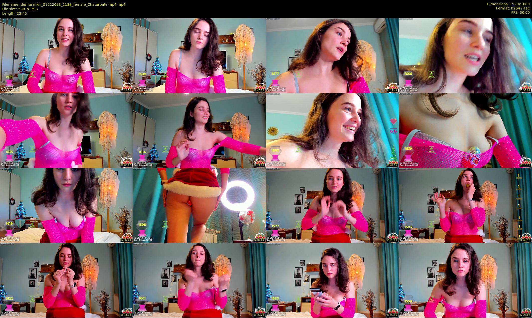 demurelixir — 24 minute Chaturbate female cam show recording, 1080p, Jan 1, 2023