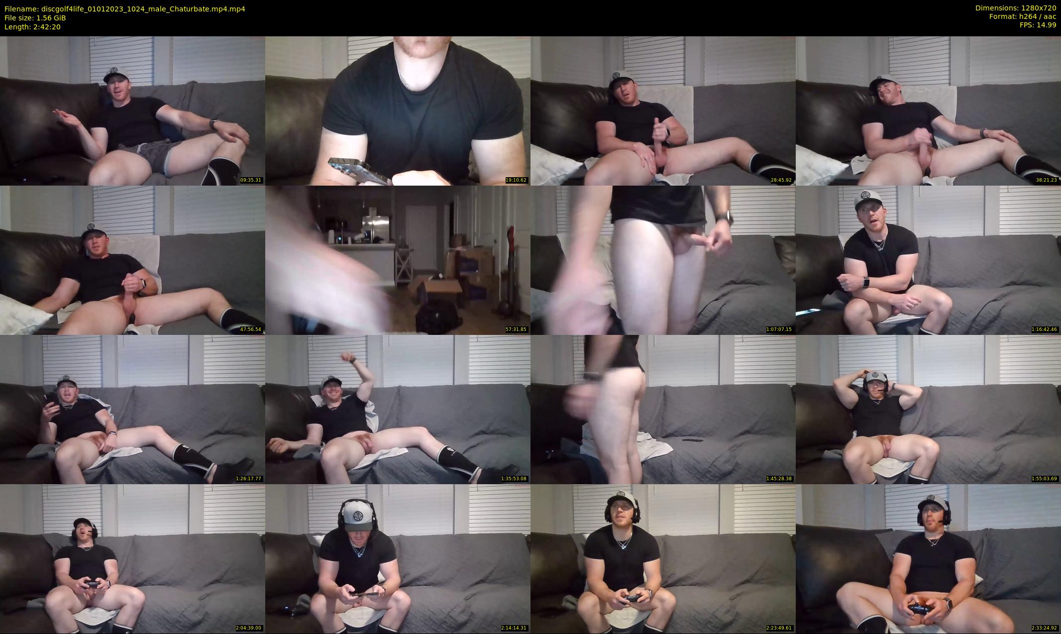 discgolf4life — 163 minute Chaturbate male cam show recording, 720p, Jan 1, 2023