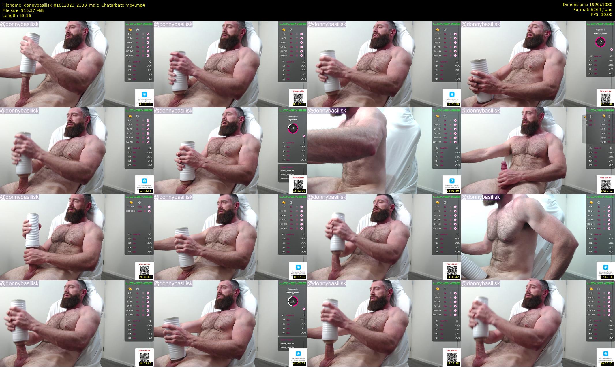 donnybasilisk — 54 minute Chaturbate male cam show recording, 1080p, Jan 1, 2023