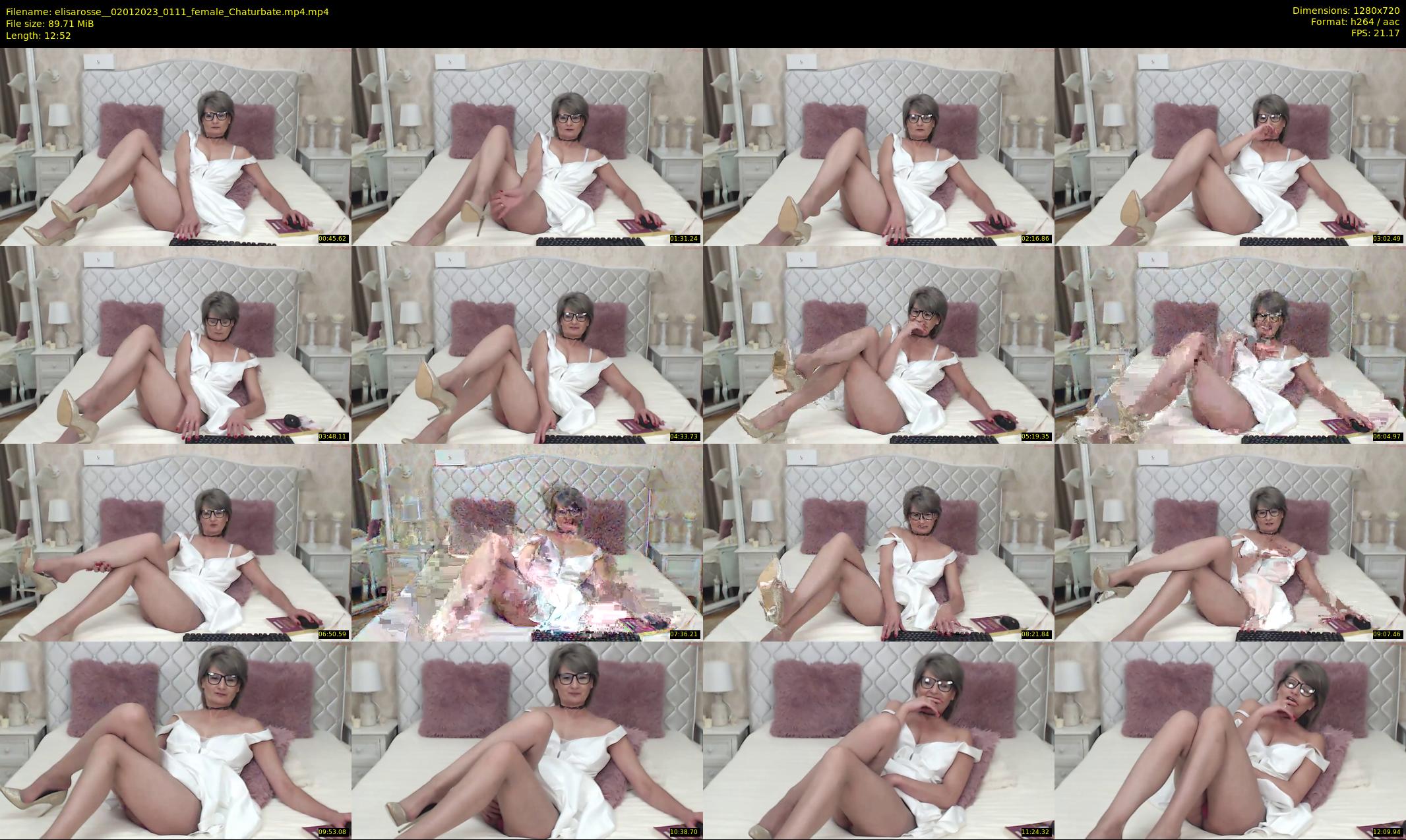 elisarosse_ — 13 minute Chaturbate female cam show recording, 720p, Jan 2, 2023