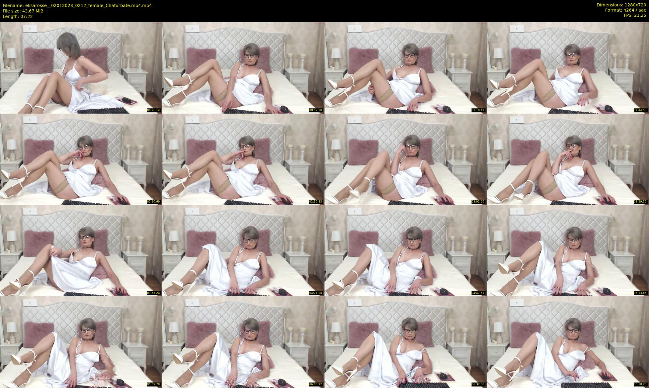 elisarosse_ — 8 minute Chaturbate female cam show recording, 720p, Jan 2, 2023