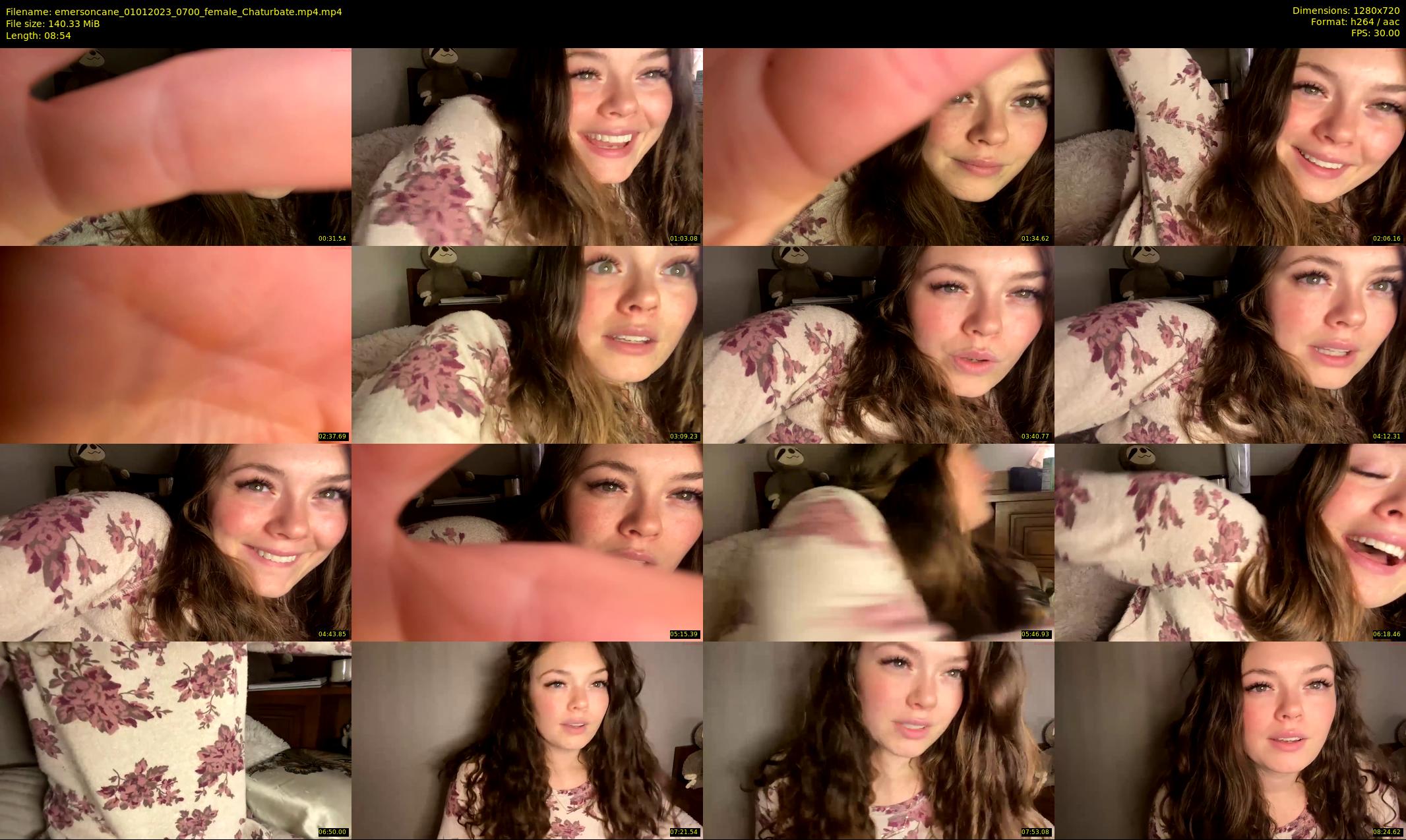 emersoncane — 9 minute Chaturbate female cam show recording, 720p, Jan 1, 2023
