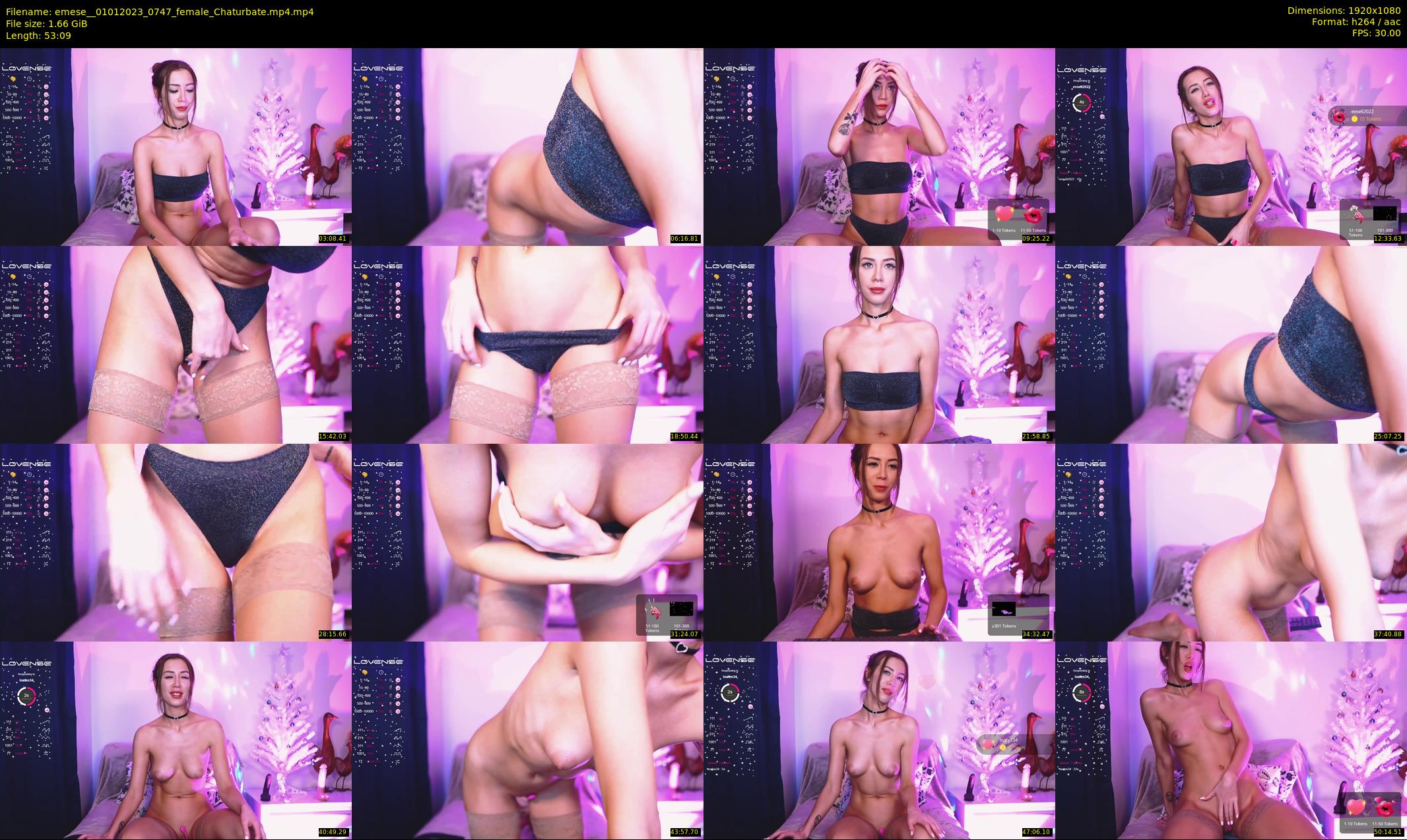 emese_ — 54 minute Chaturbate female cam show recording, 1080p, Jan 1, 2023
