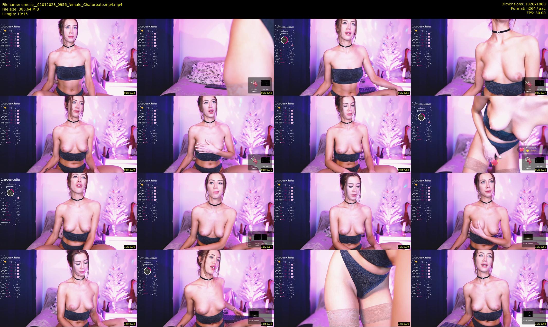 emese_ — 20 minute Chaturbate female cam show recording, 1080p, Jan 1, 2023