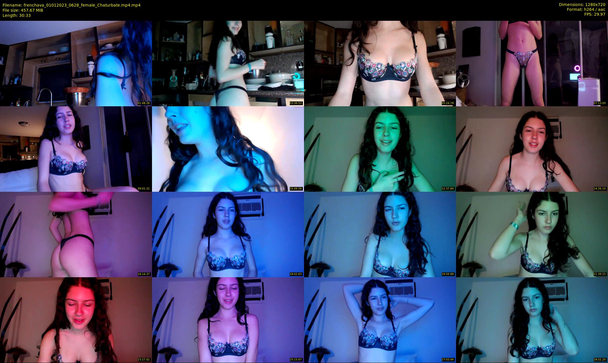 frenchava — 31 minute Chaturbate female cam show recording, 720p, Jan 1, 2023