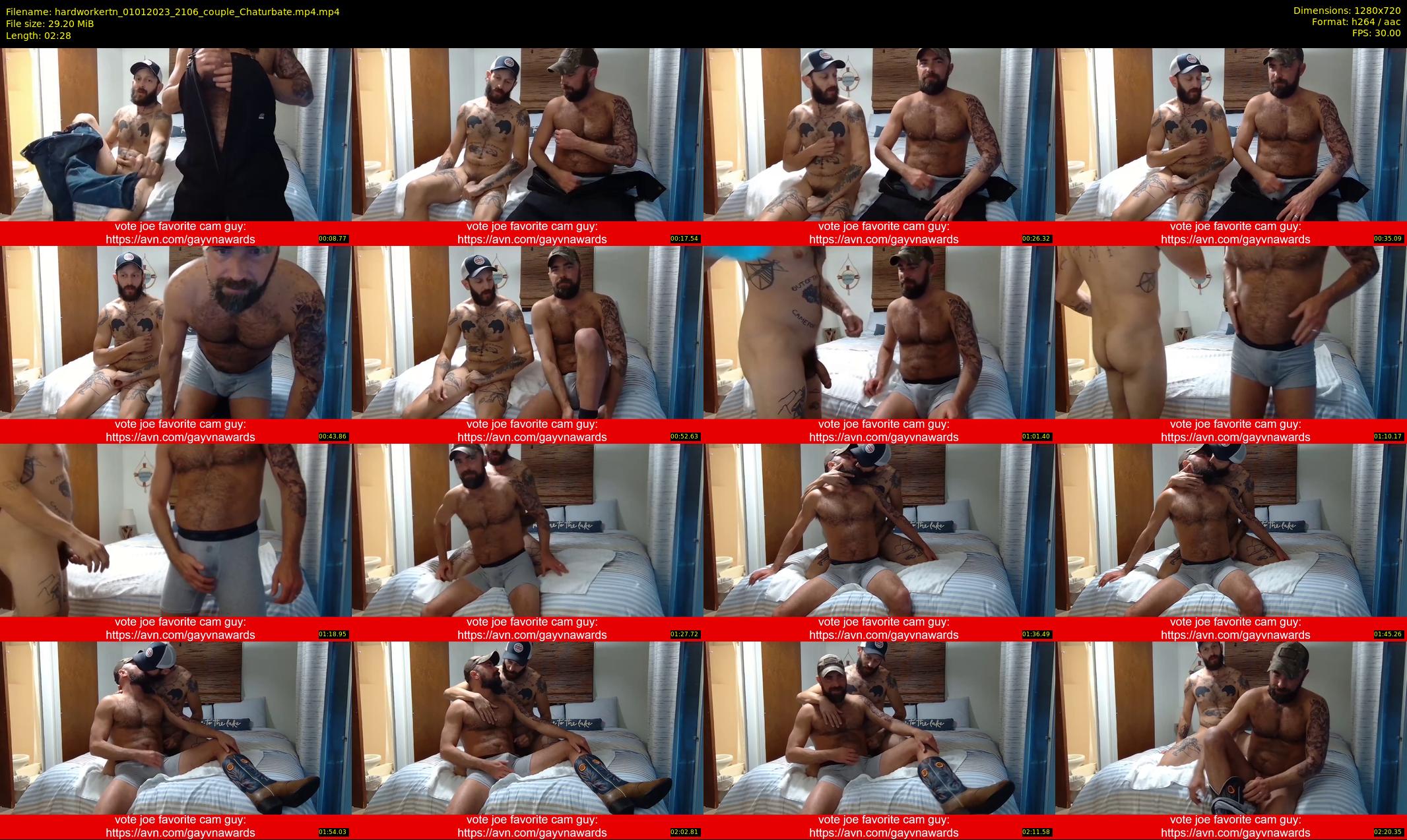 hardworkertn — 3 minute Chaturbate male cam show recording, 720p, Jan 1, 2023