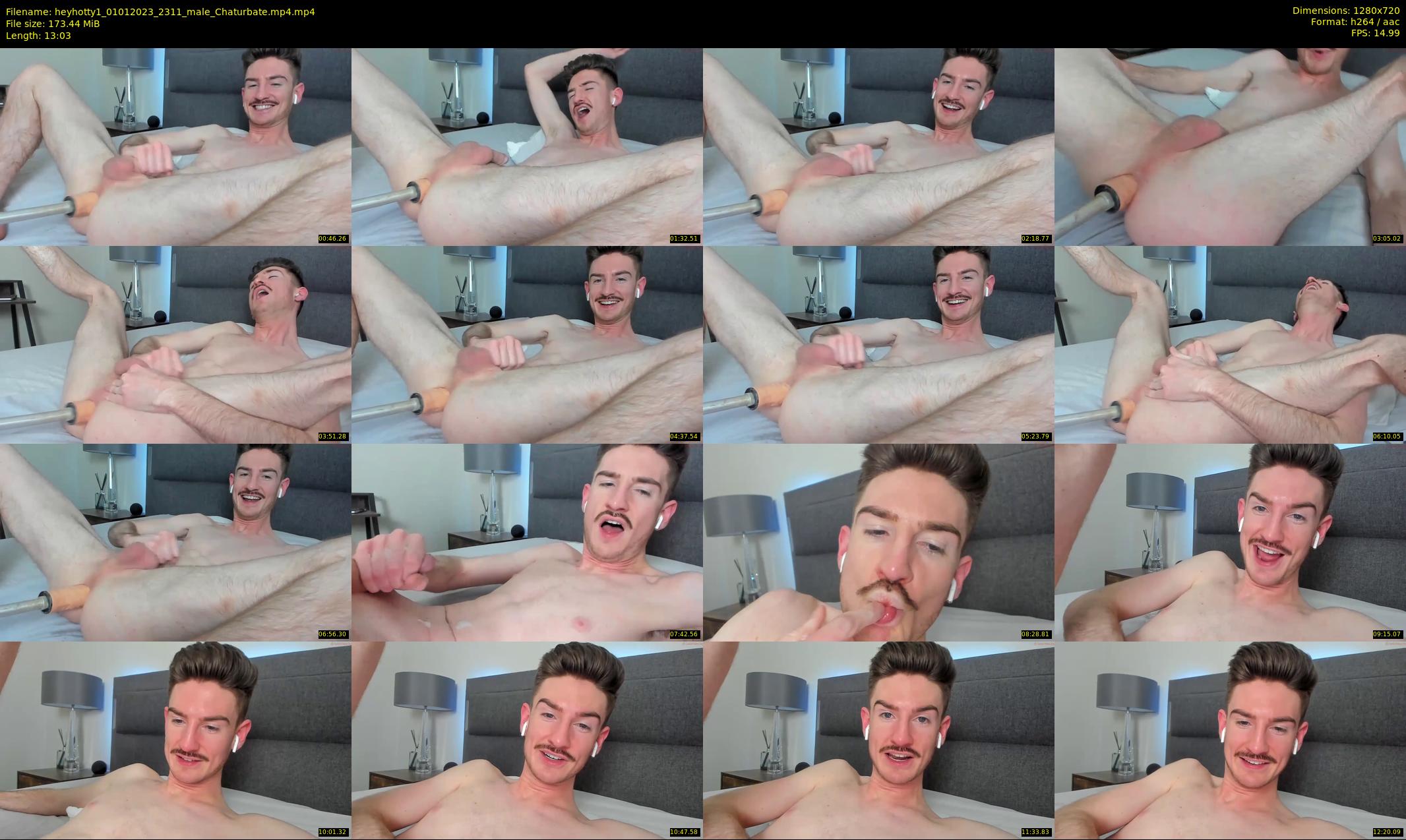 heyhotty1 — 14 minute Chaturbate male cam show recording, 720p, Jan 1, 2023