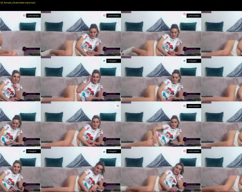 hornygirllx — 55 minute Chaturbate female cam show recording, 1080p, Jan 1, 2023