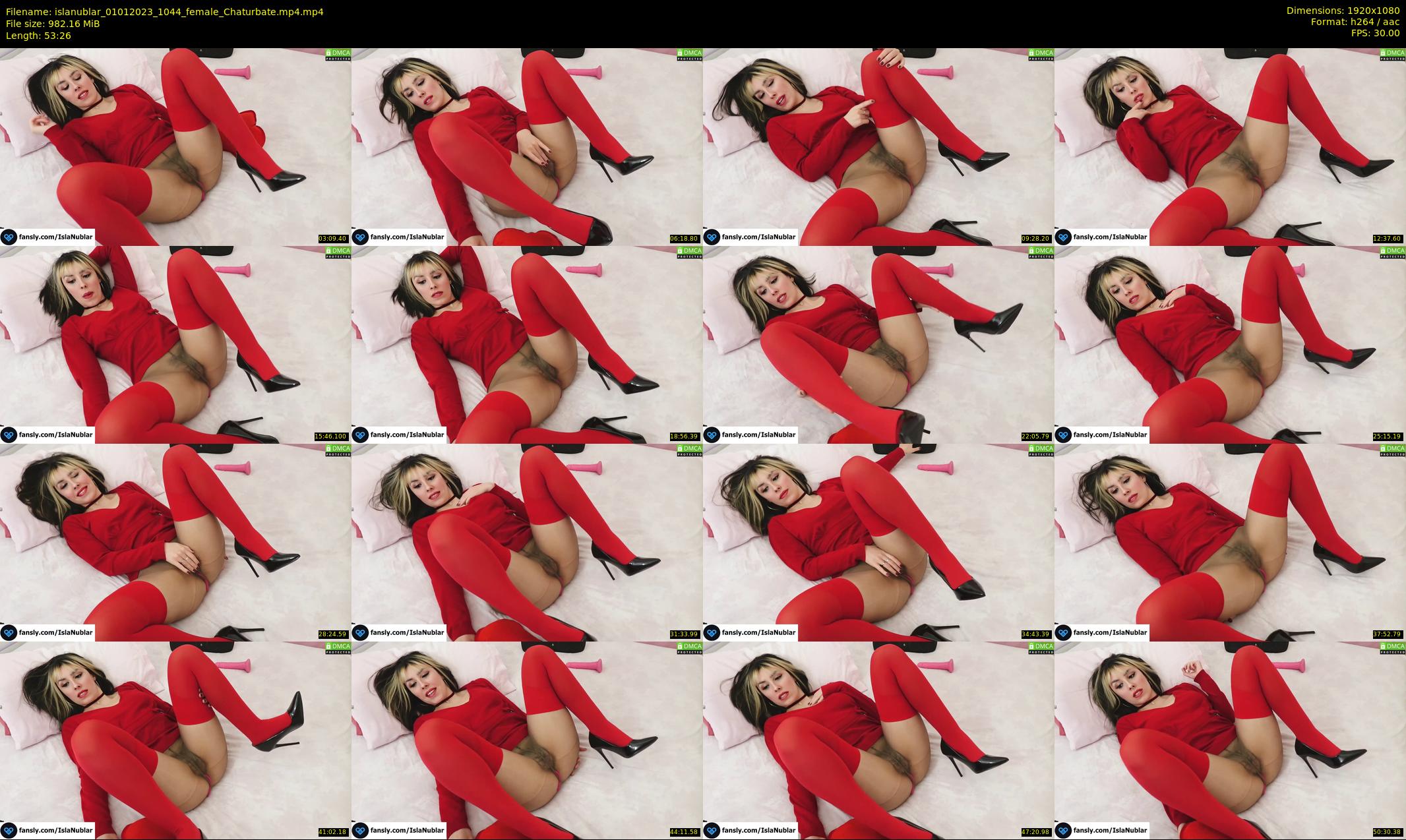 islanublar — 54 minute Chaturbate female cam show recording, 1080p, Jan 1, 2023