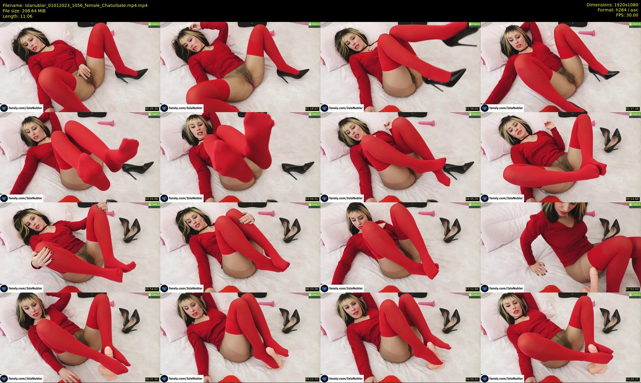 islanublar — 12 minute Chaturbate female cam show recording, 1080p, Jan 1, 2023