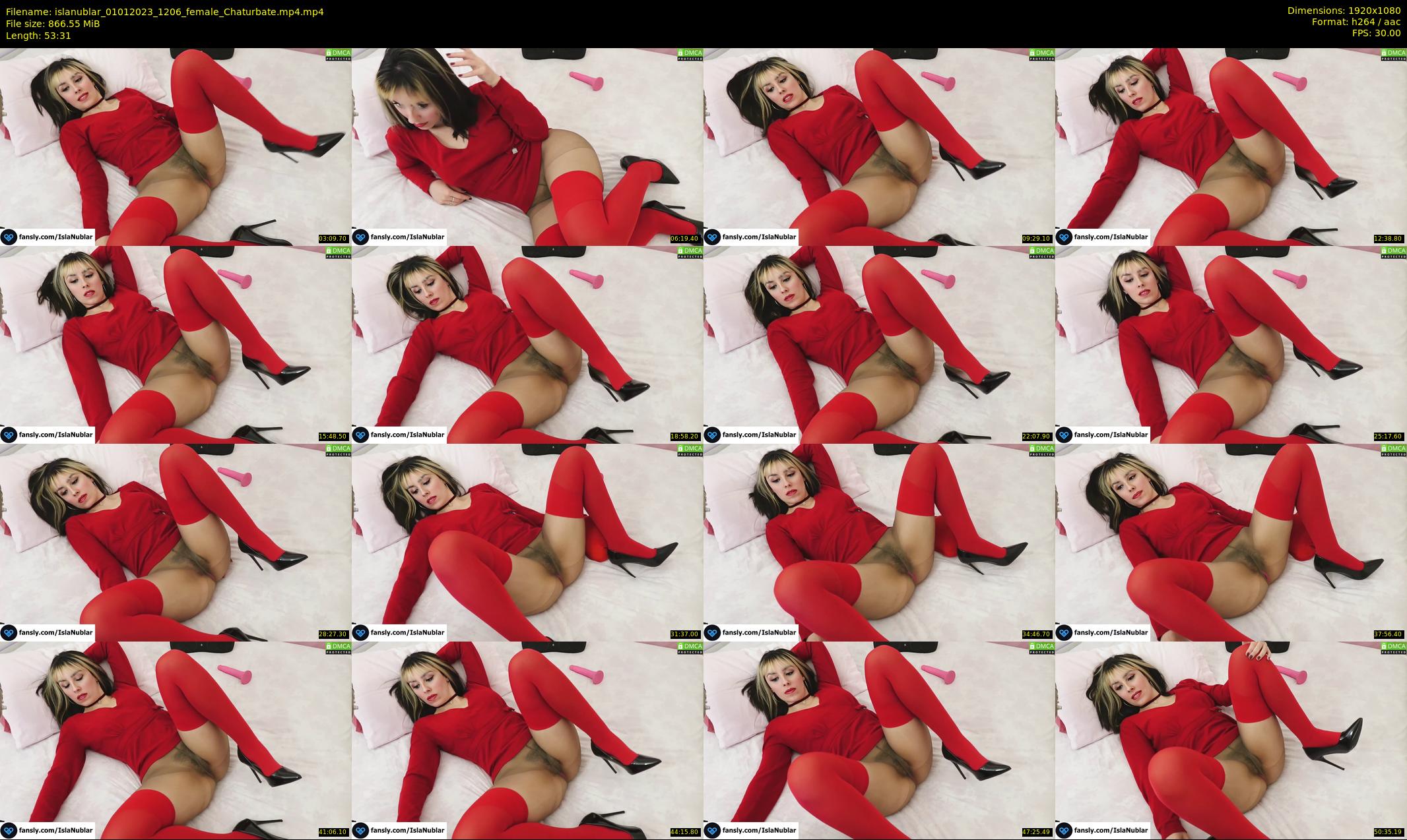 islanublar — 54 minute Chaturbate female cam show recording, 1080p, Jan 1, 2023