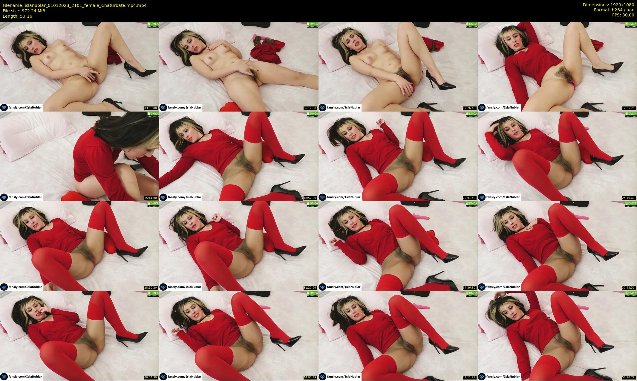 islanublar — 54 minute Chaturbate female cam show recording, 1080p, Jan 1, 2023