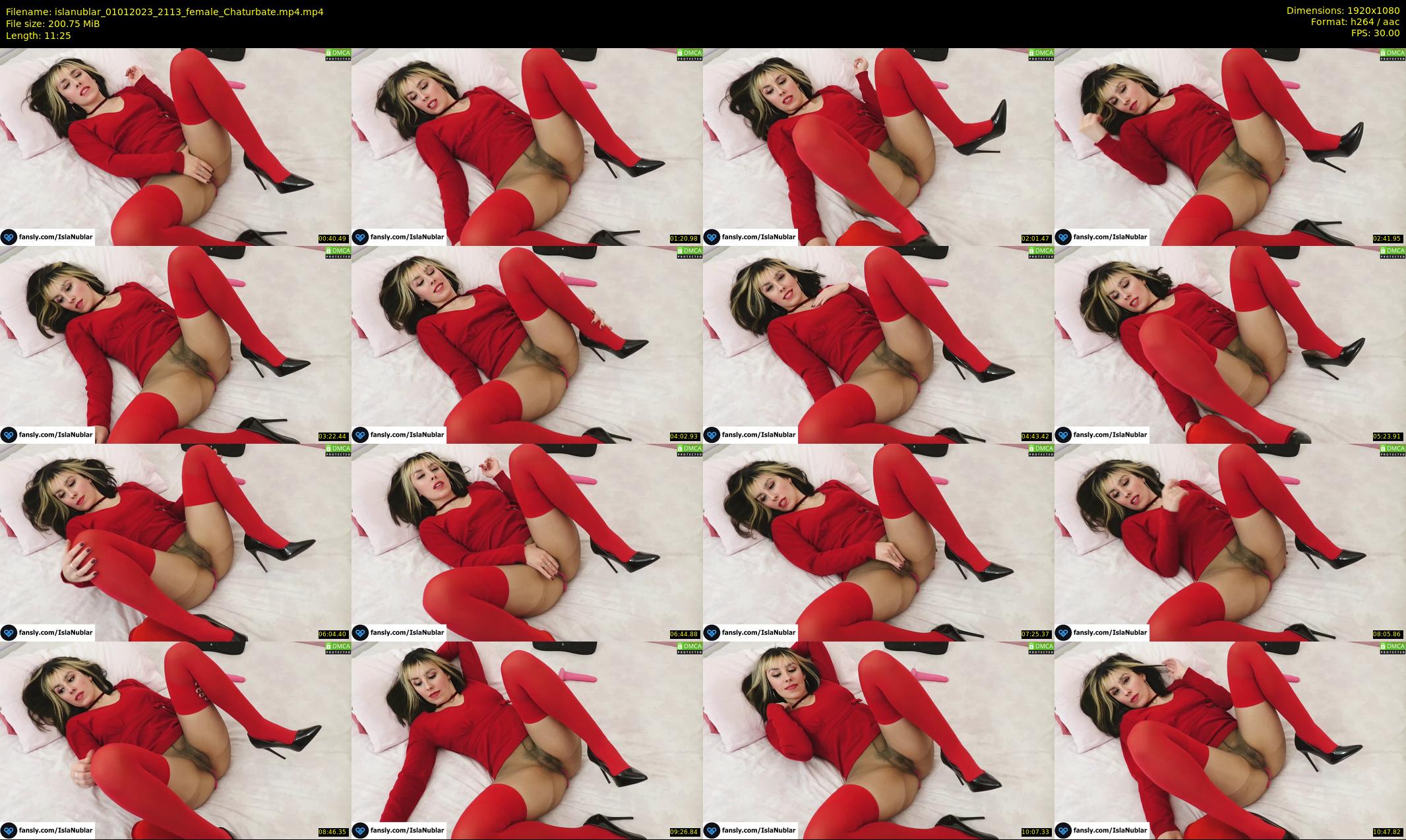 islanublar — 12 minute Chaturbate female cam show recording, 1080p, Jan 1, 2023