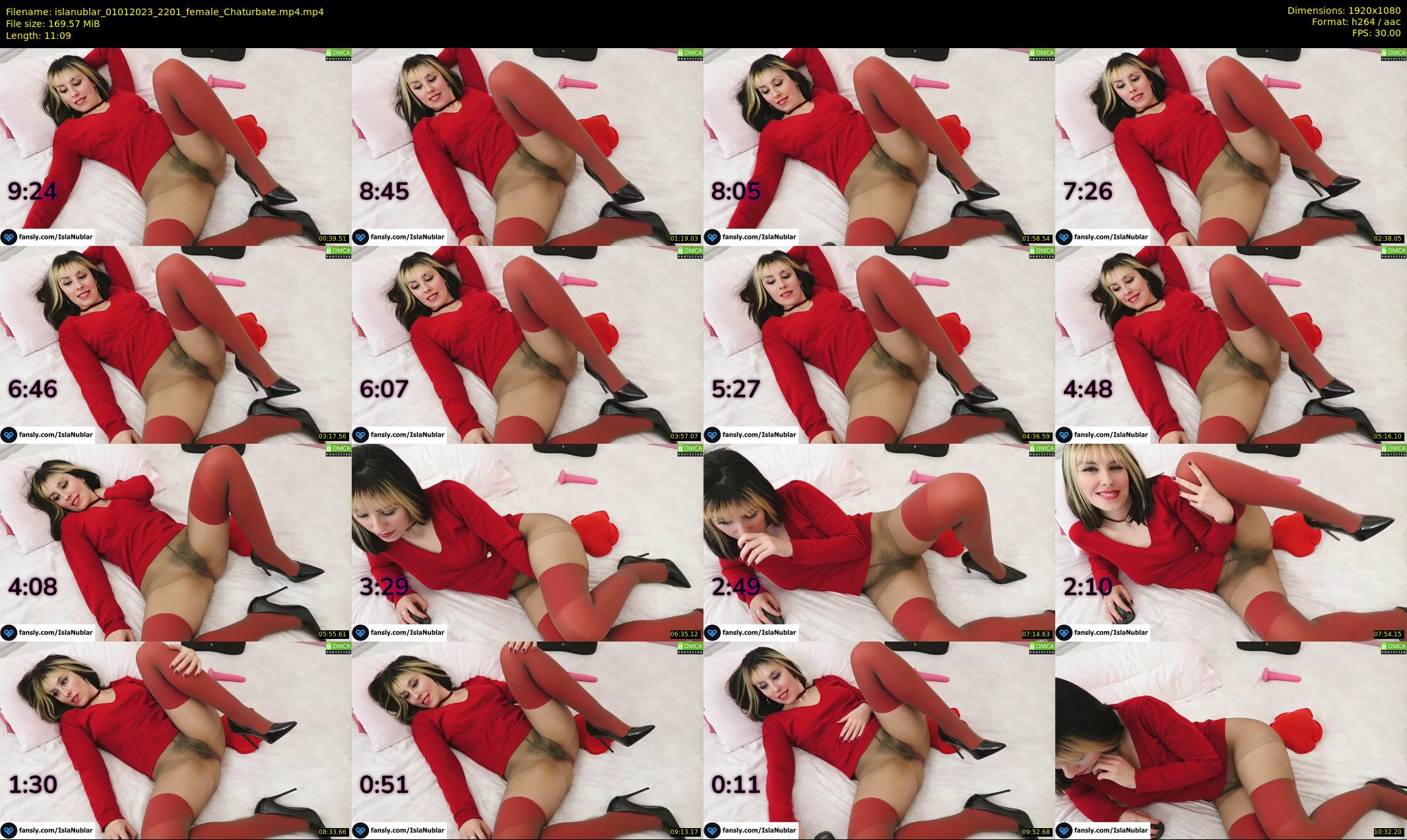 islanublar — 12 minute Chaturbate female cam show recording, 1080p, Jan 1, 2023