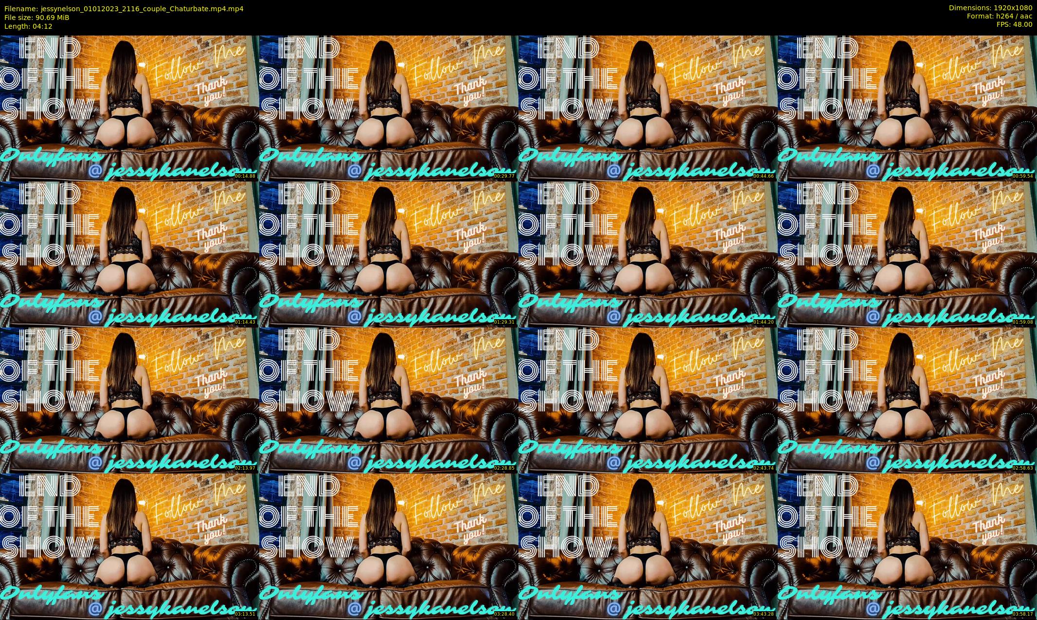 jessynelson — 5 minute Chaturbate female cam show recording, 1080p, Jan 1, 2023