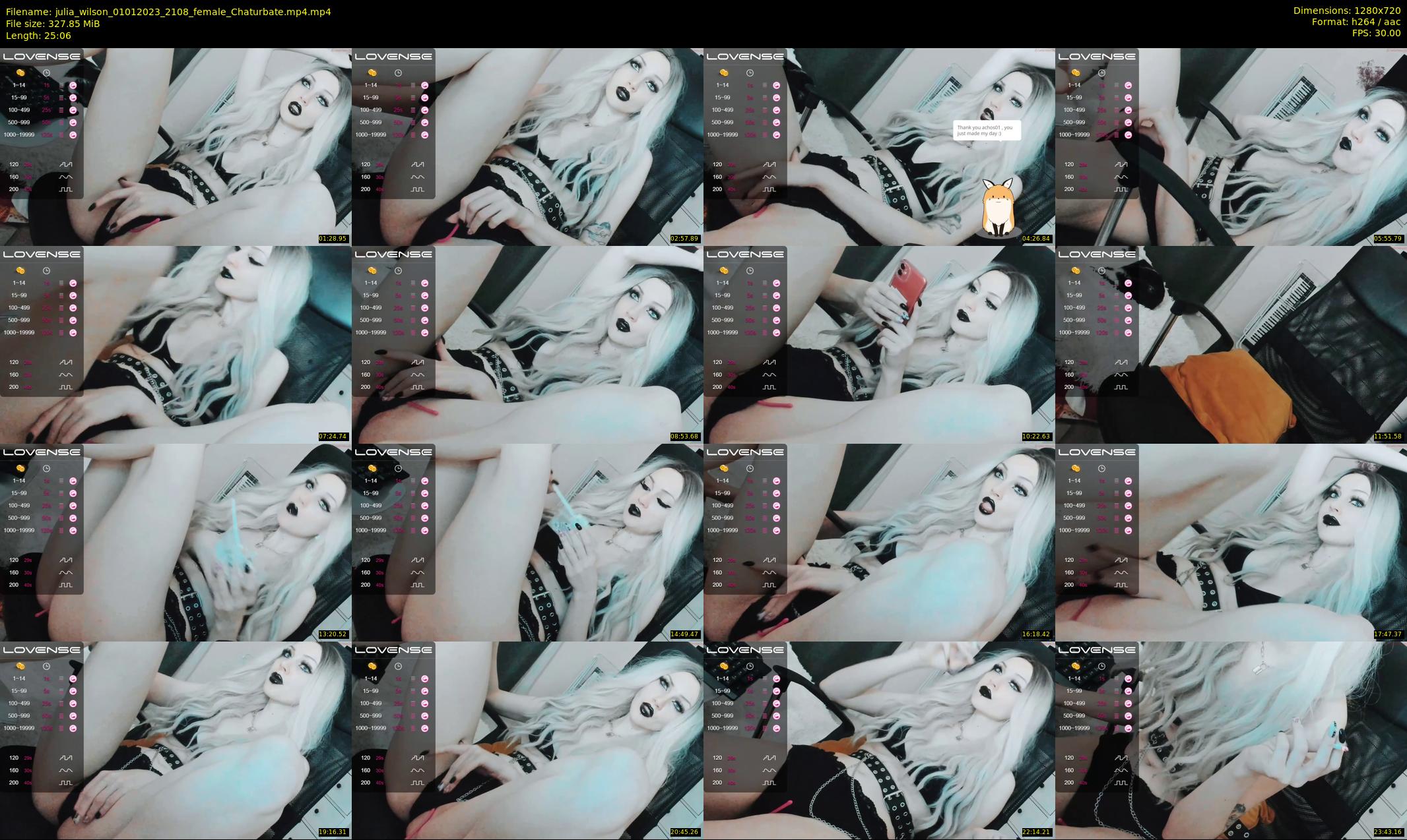 julia_wilson — 26 minute Chaturbate female cam show recording, 720p, Jan 1, 2023