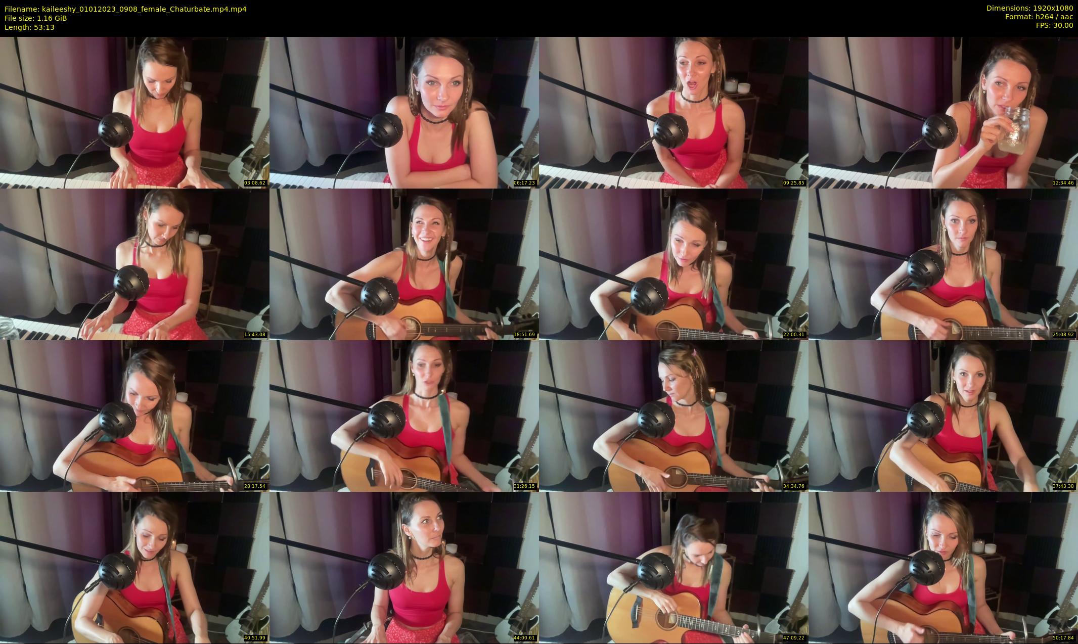 kaileeshy — 54 minute Chaturbate female cam show recording, 1080p, Jan 1, 2023