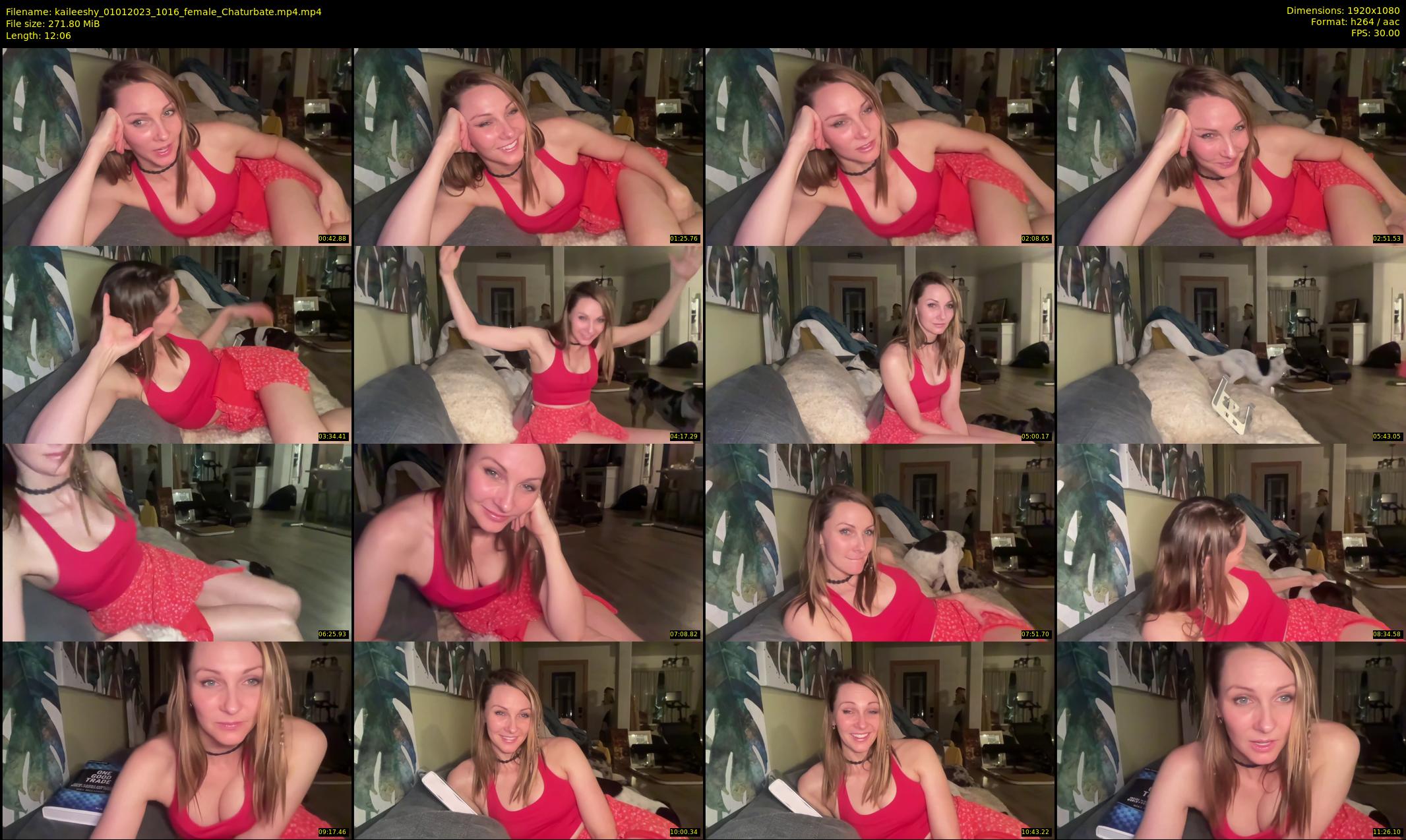 kaileeshy — 13 minute Chaturbate female cam show recording, 1080p, Jan 1, 2023