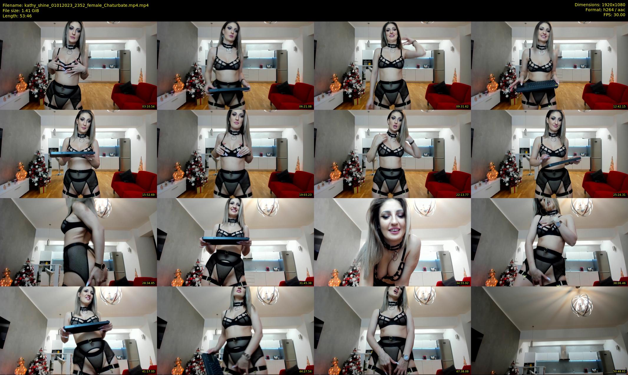 kathy_shine — 54 minute Chaturbate female cam show recording, 1080p, Jan 1, 2023