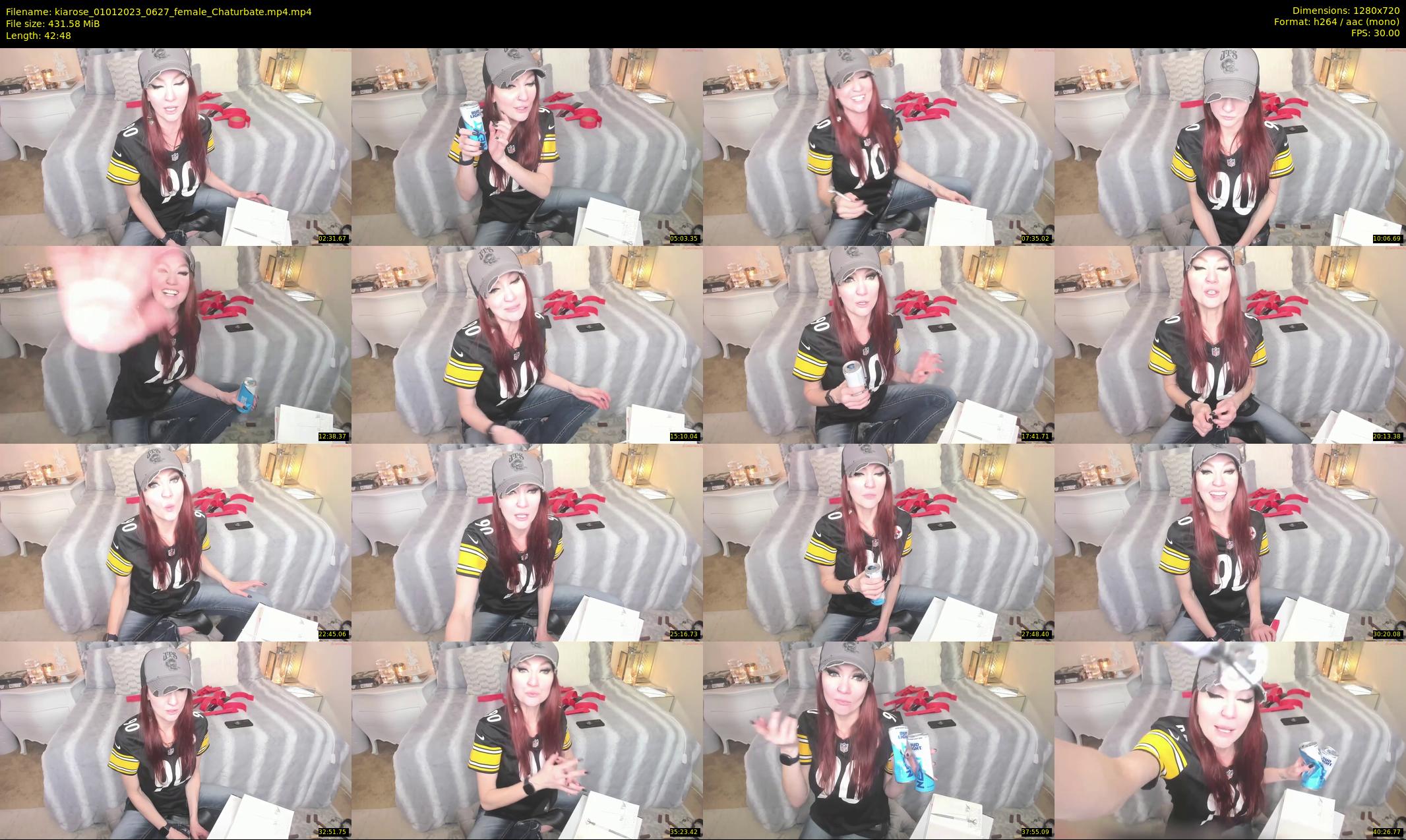 kiarose — 43 minute Chaturbate female cam show recording, 720p, Jan 1, 2023