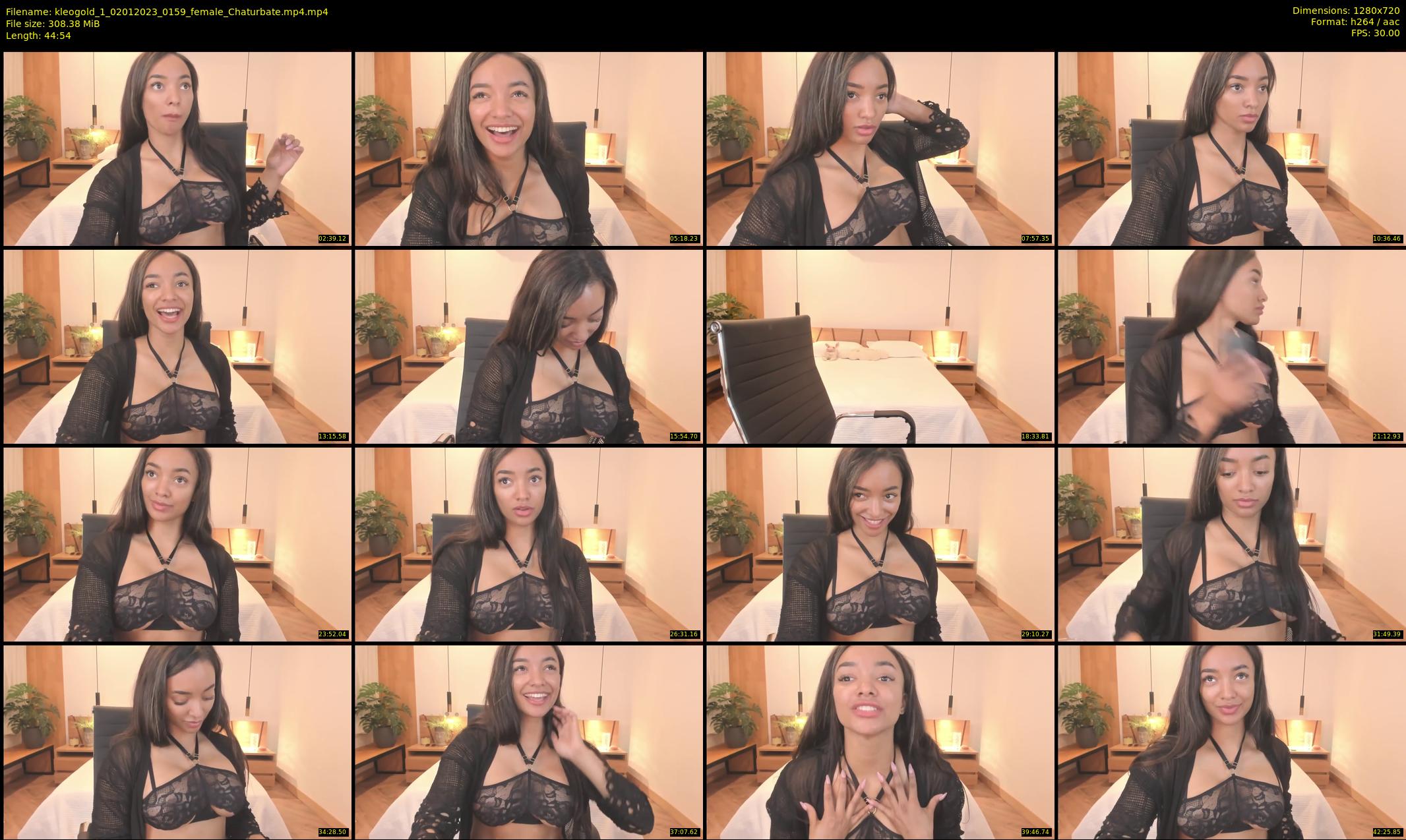 kleogold_1 — 45 minute Chaturbate female cam show recording, 720p, Jan 2, 2023